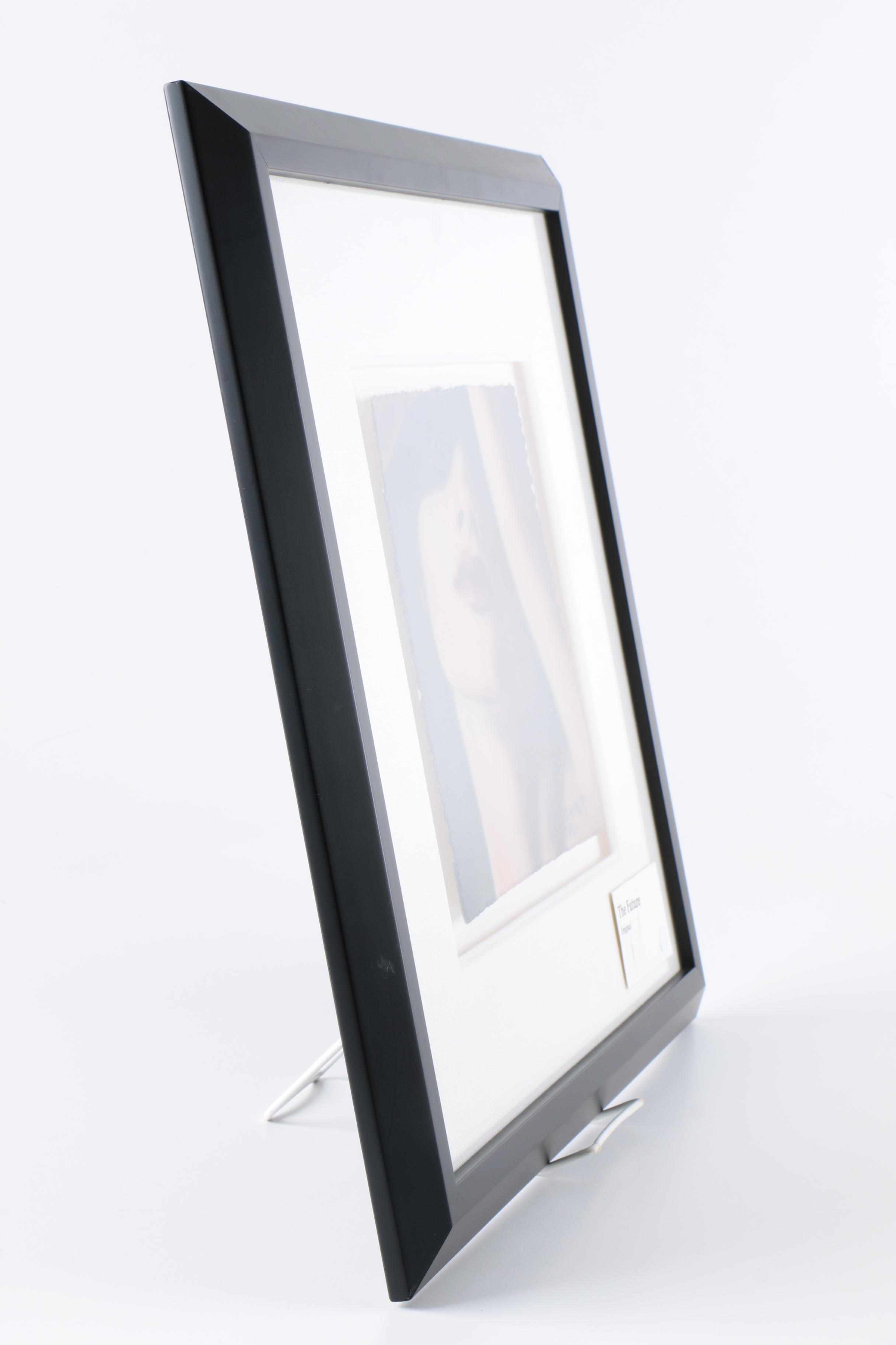 C.L. Cunningham Original Mixed Media on Paper "The Future"