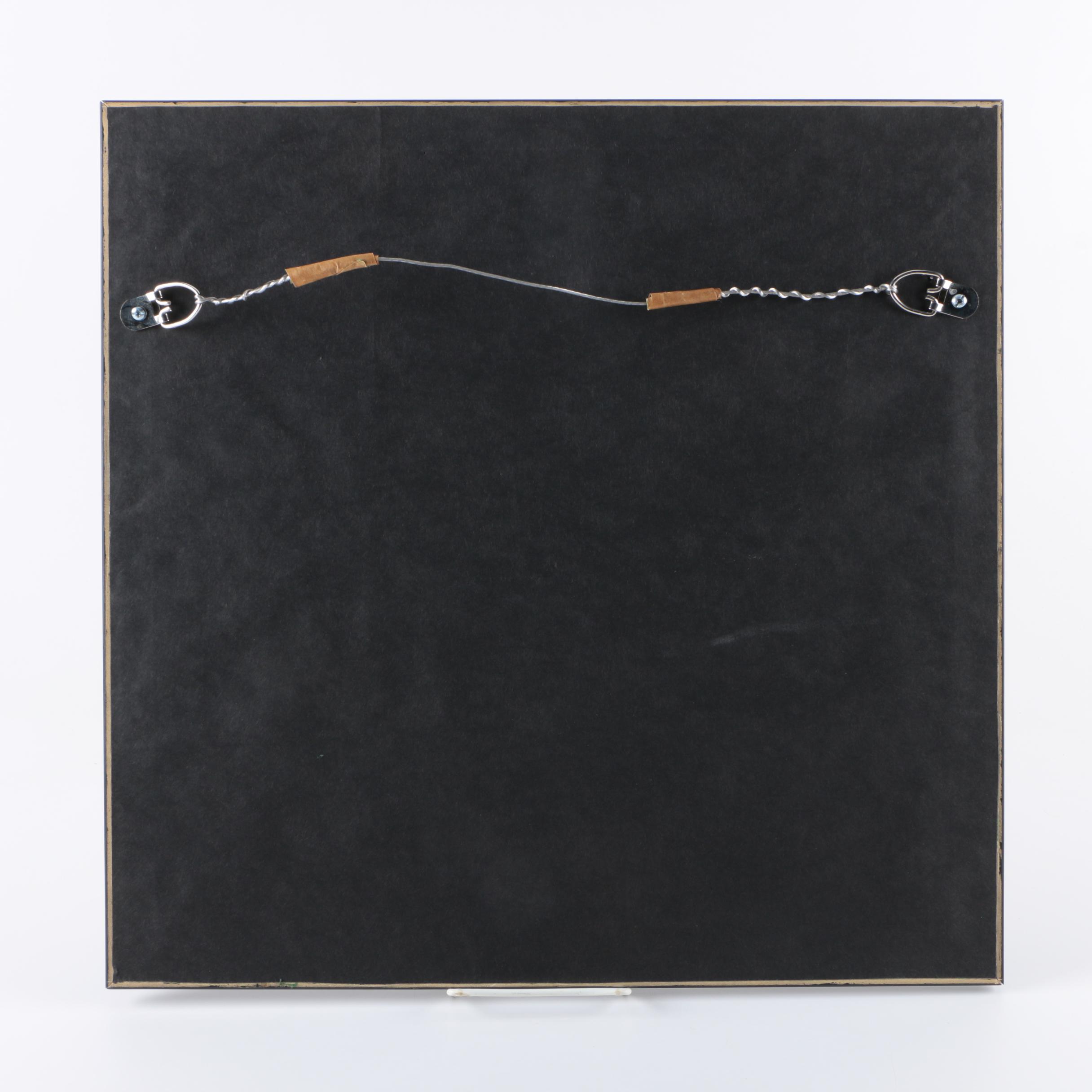 C.L. Cunningham Original Mixed Media on Paper "The Future"