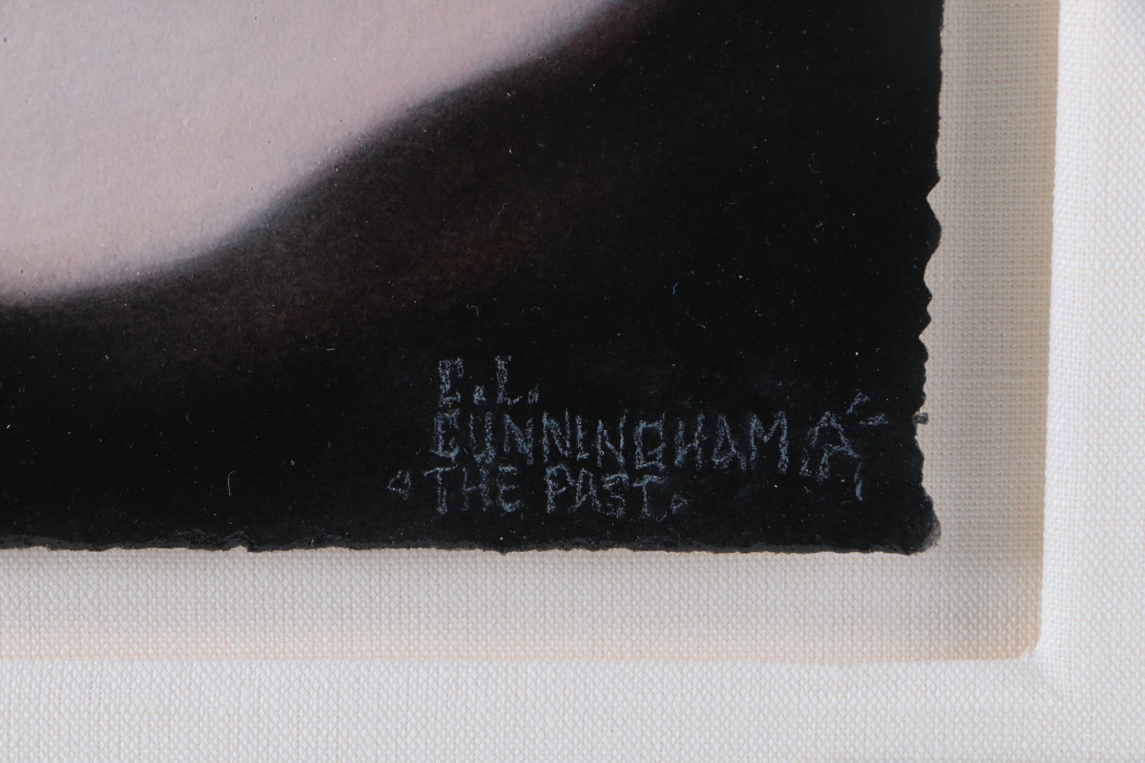 C.L. Cunningham Original Pastel Drawing on Paper "The Past"