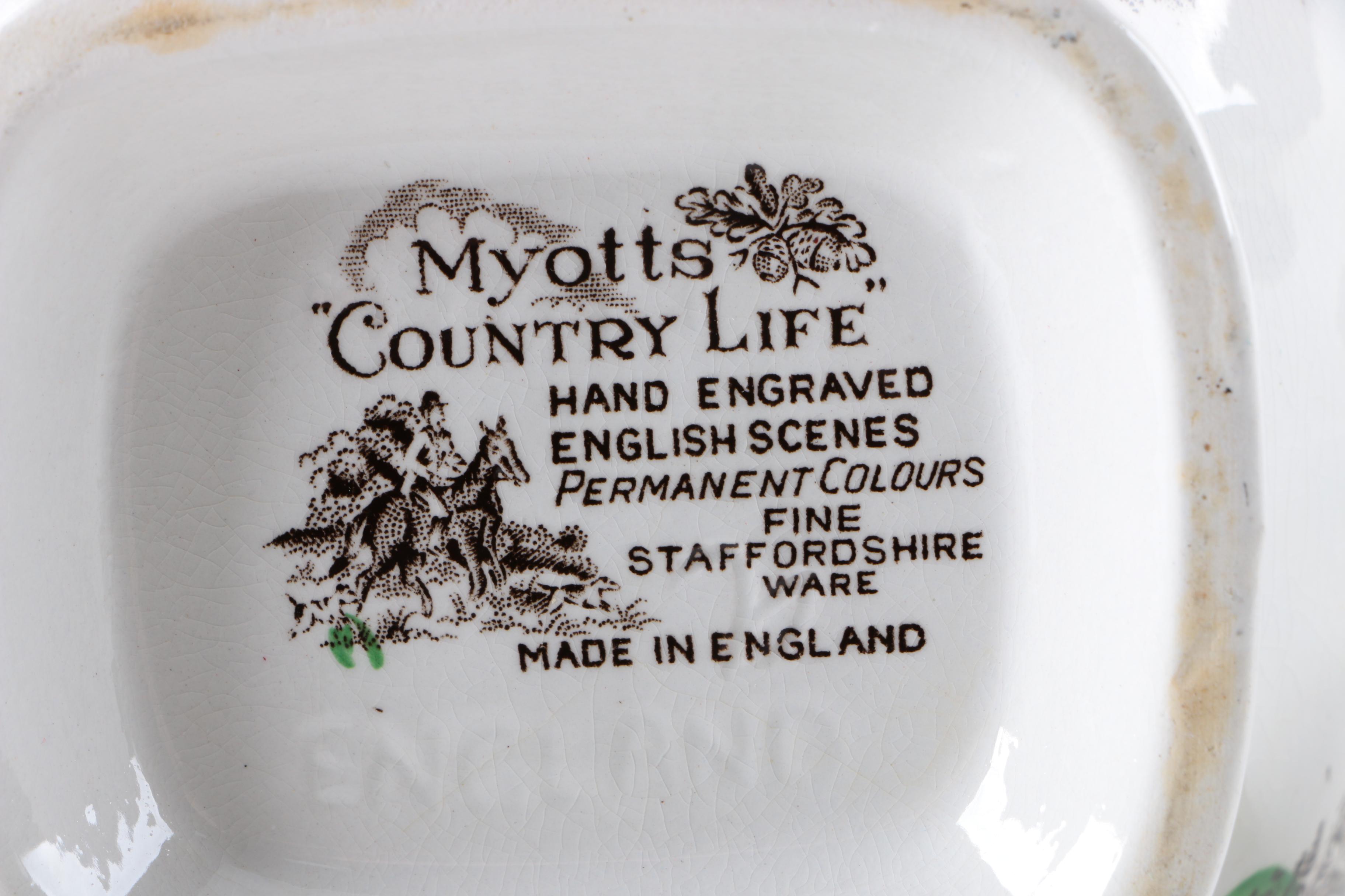 Myotts "Country Life" Tea Set