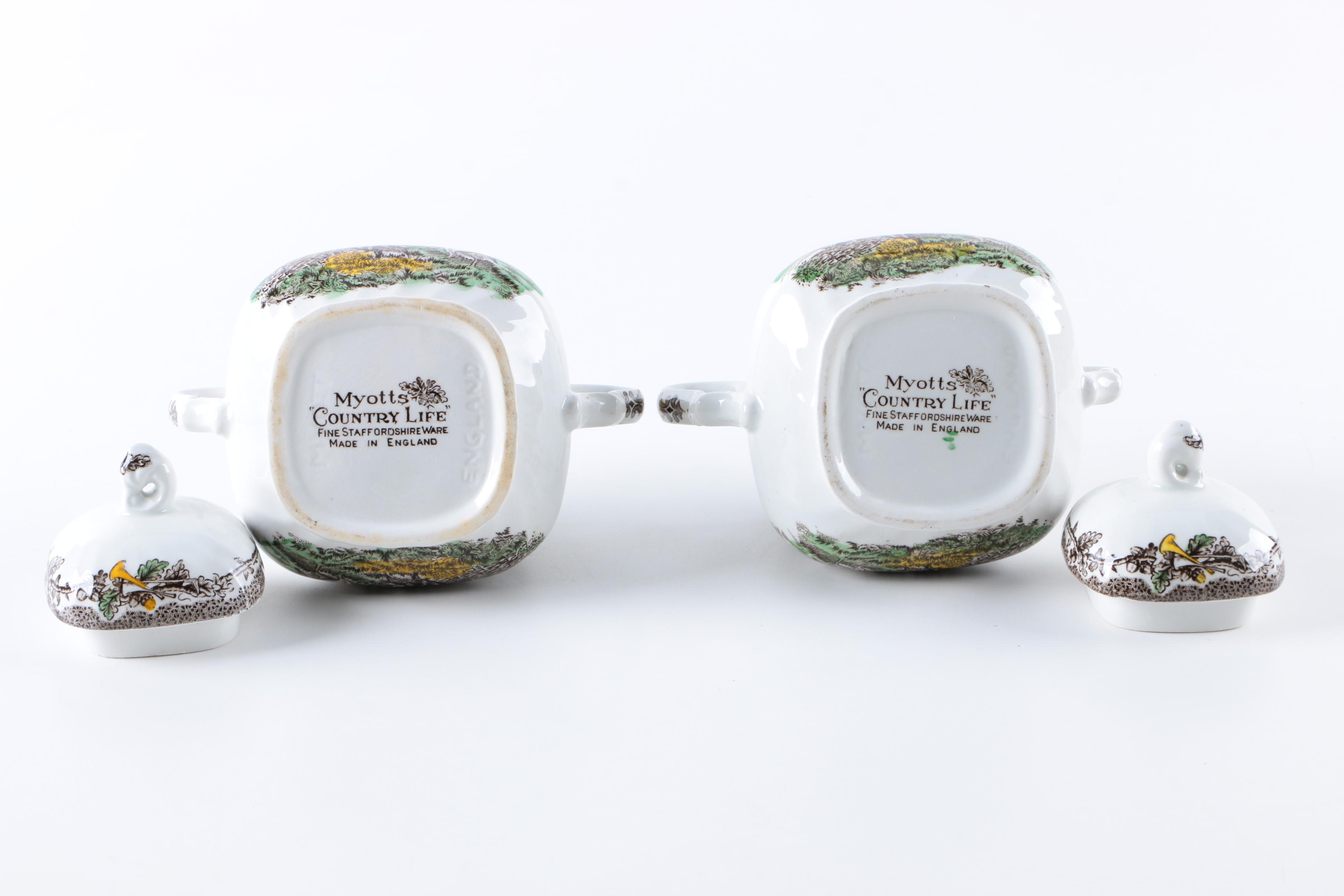 Myotts "Country Life" Tea Set