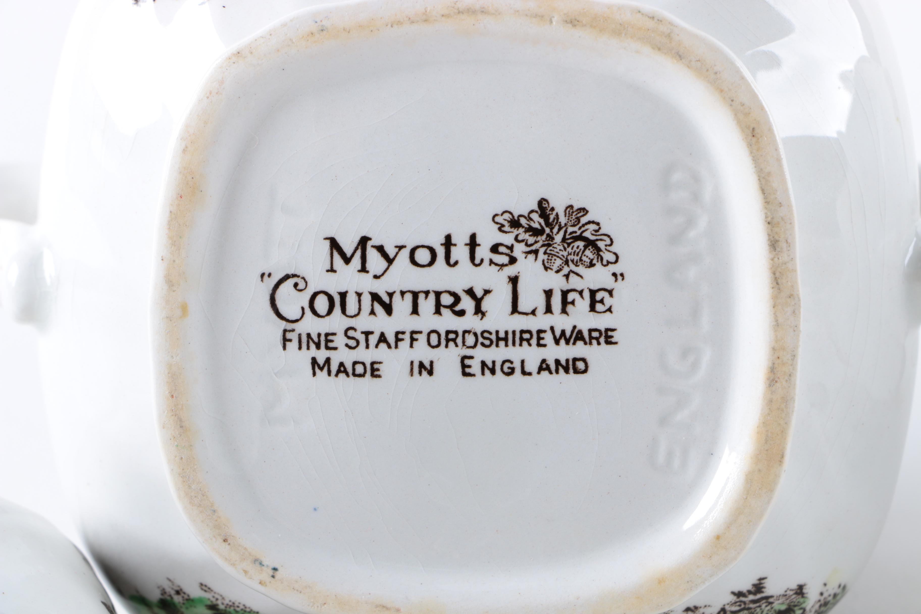 Myotts "Country Life" Tea Set