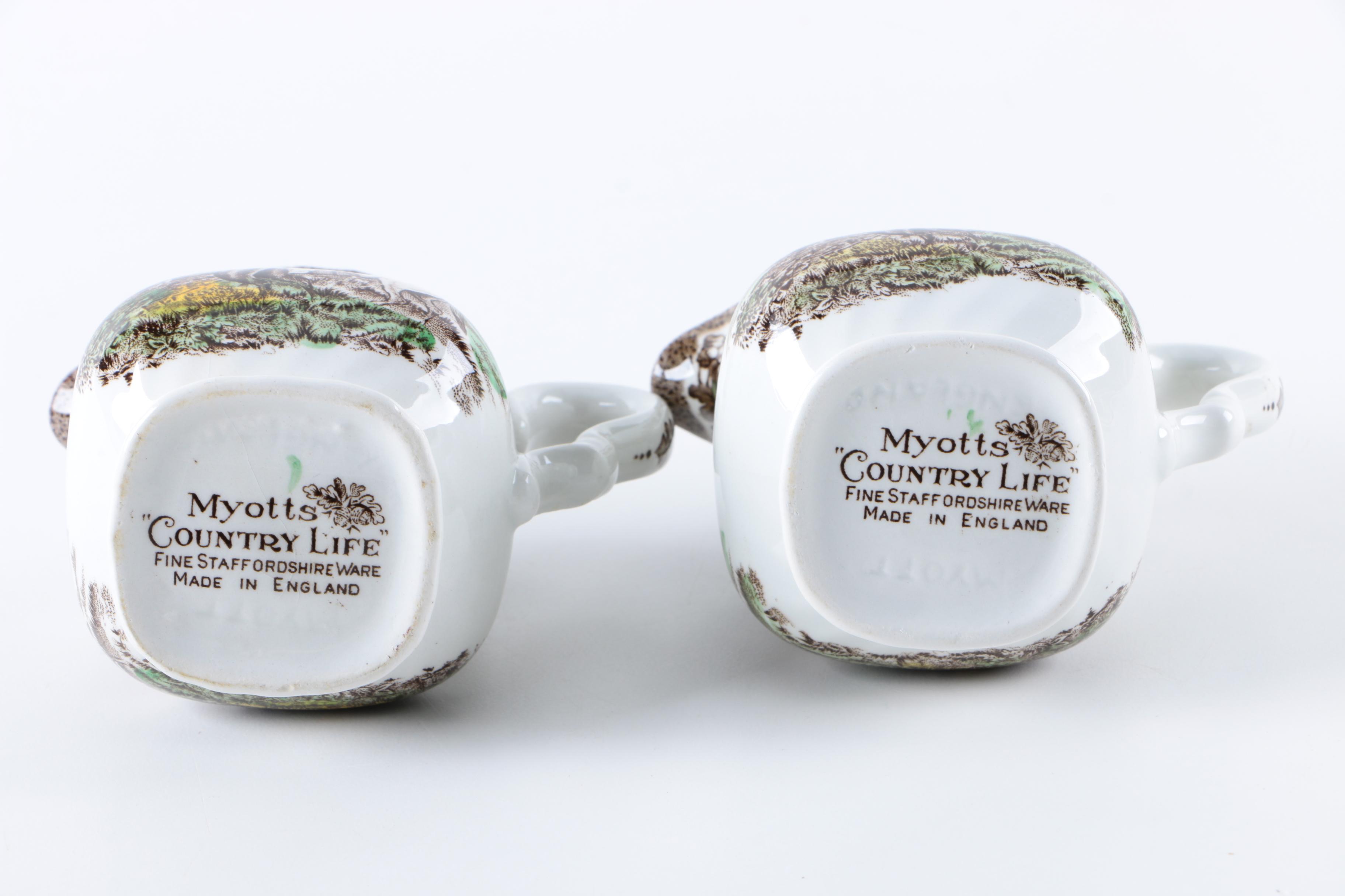 Myotts "Country Life" Tea Set