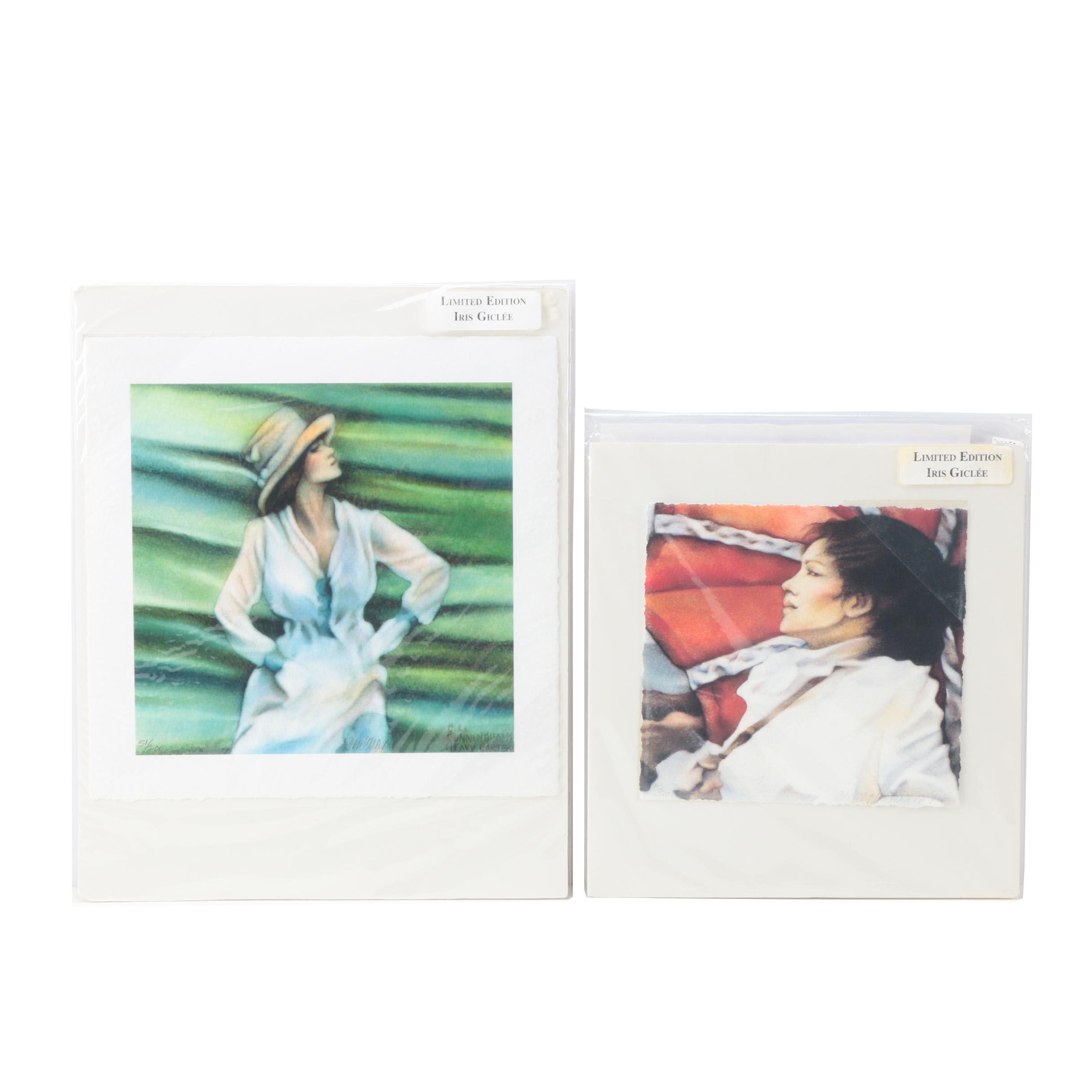 Pair of C.L. Cunningham Limited Edition Giclees on Paper