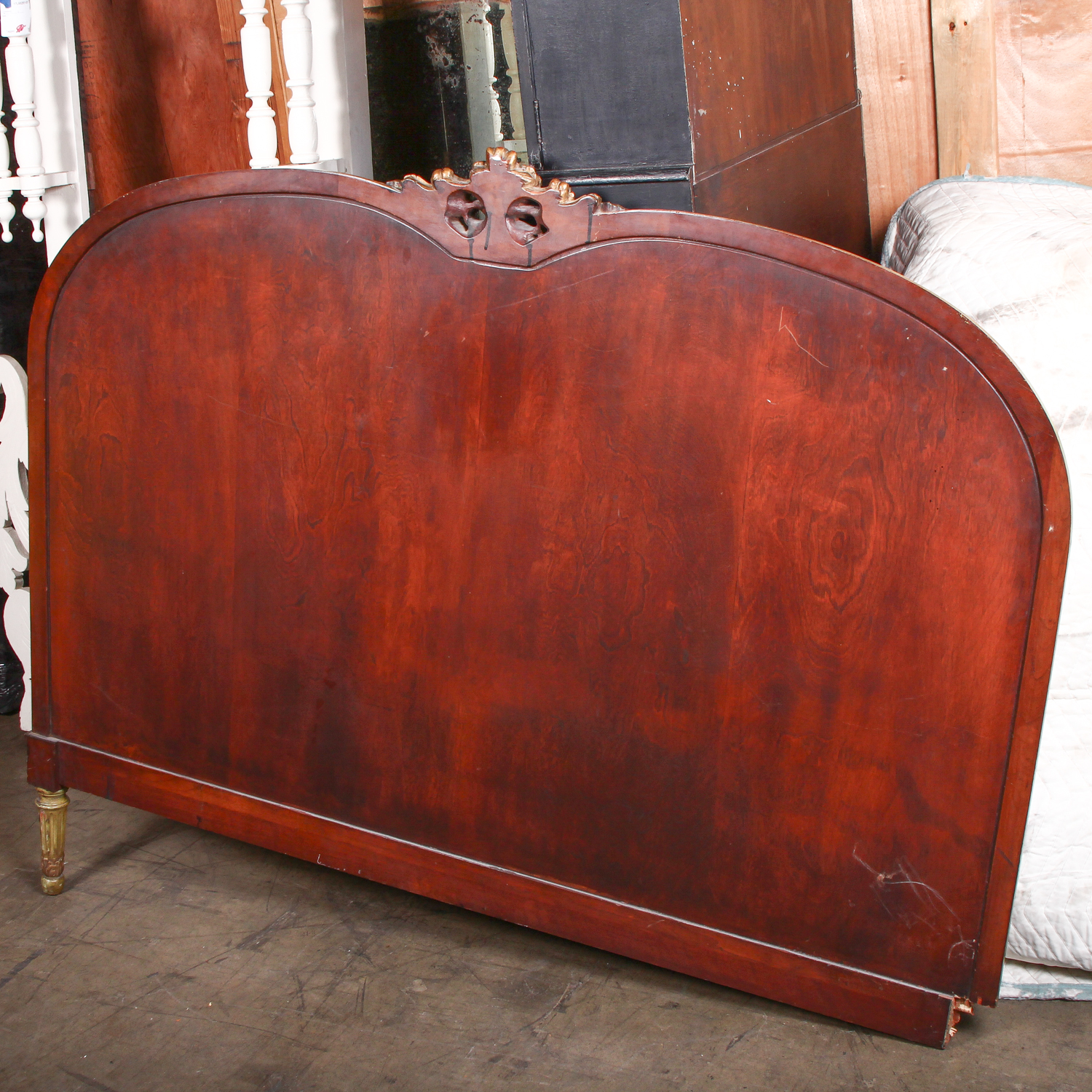 Vintage Chesterfield Furniture Co. Floral Full Size Headboard