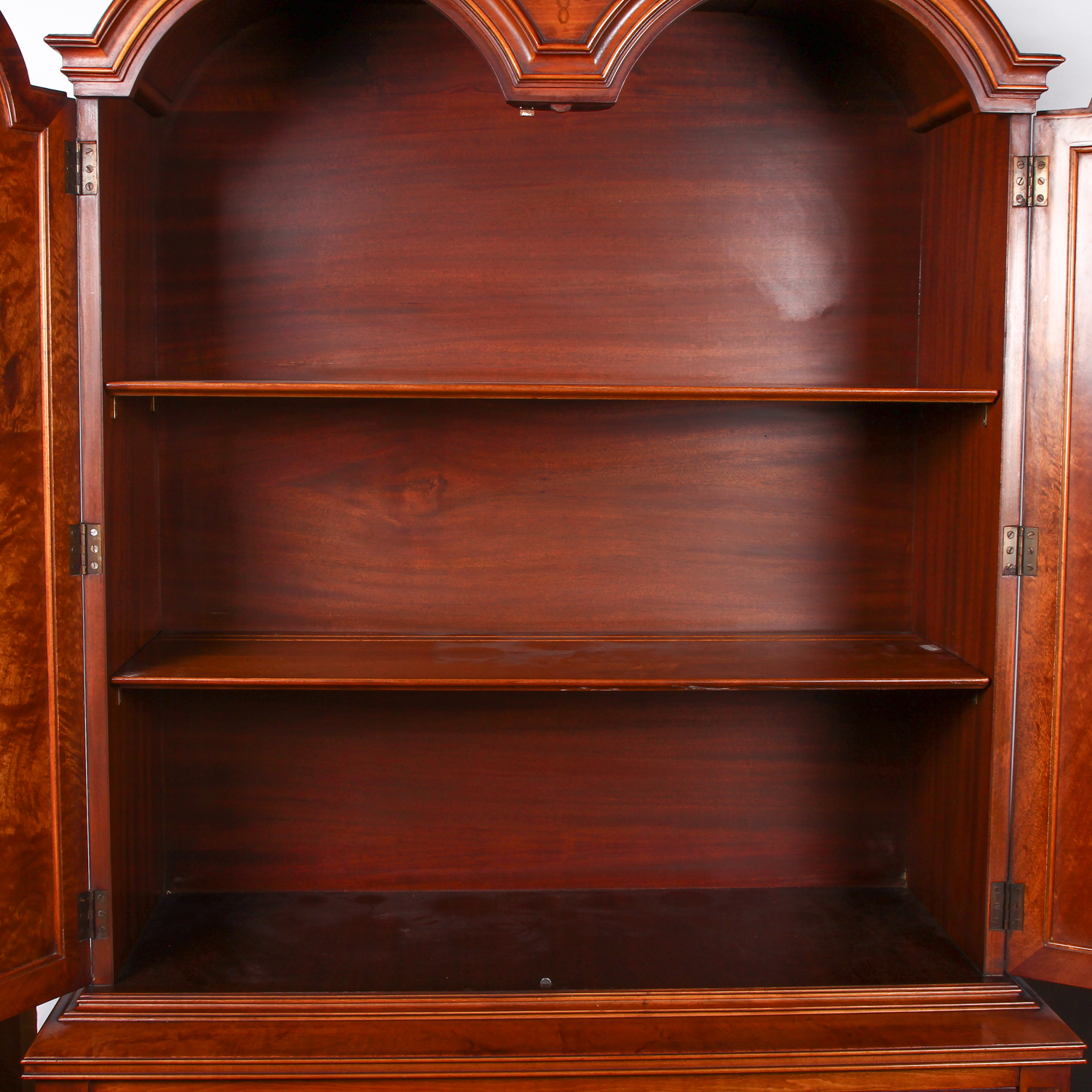 Vintage Neoclassical Inspired Maple Armoire