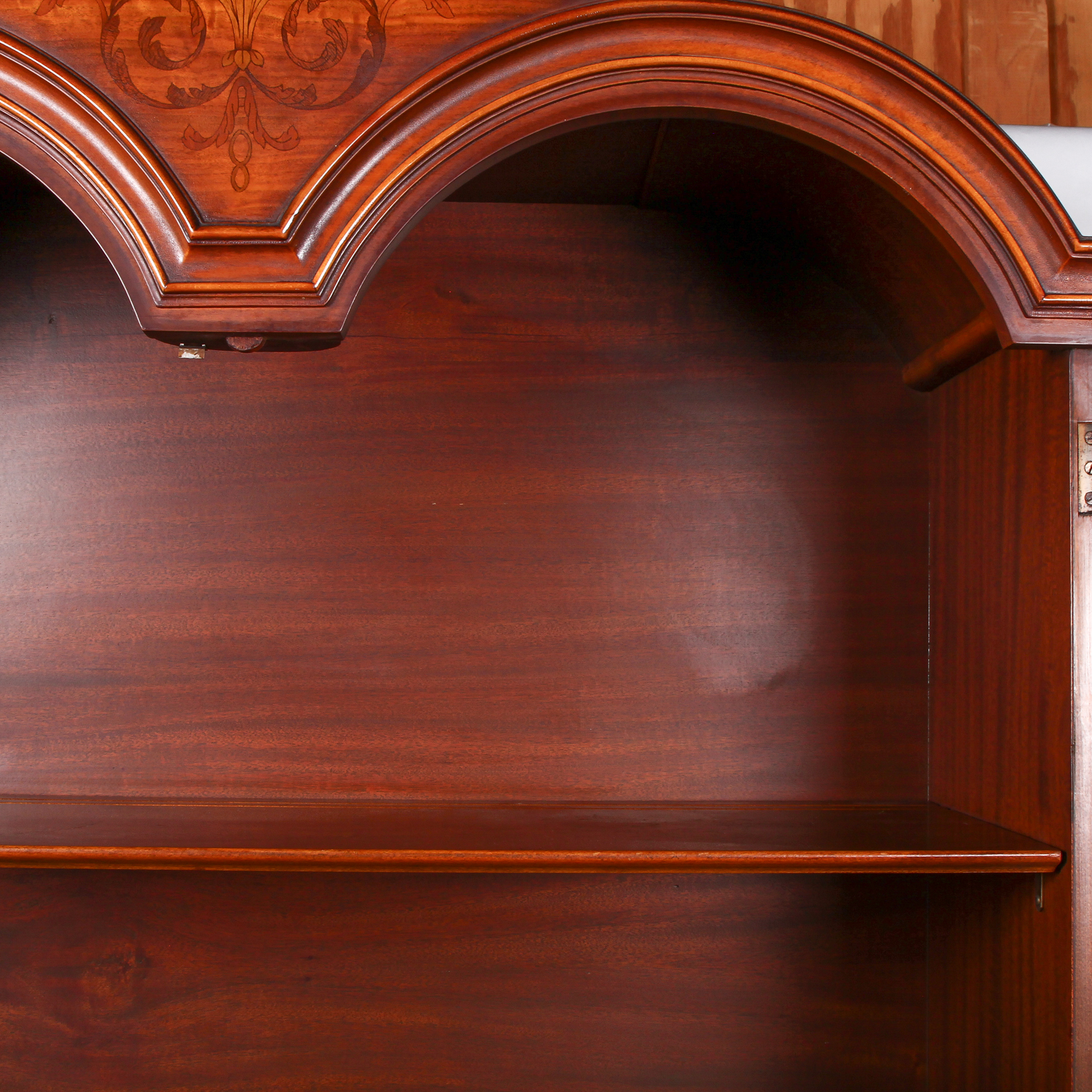 Vintage Neoclassical Inspired Maple Armoire