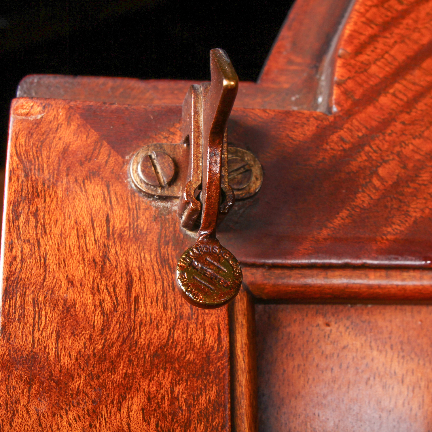 Vintage Neoclassical Inspired Maple Armoire