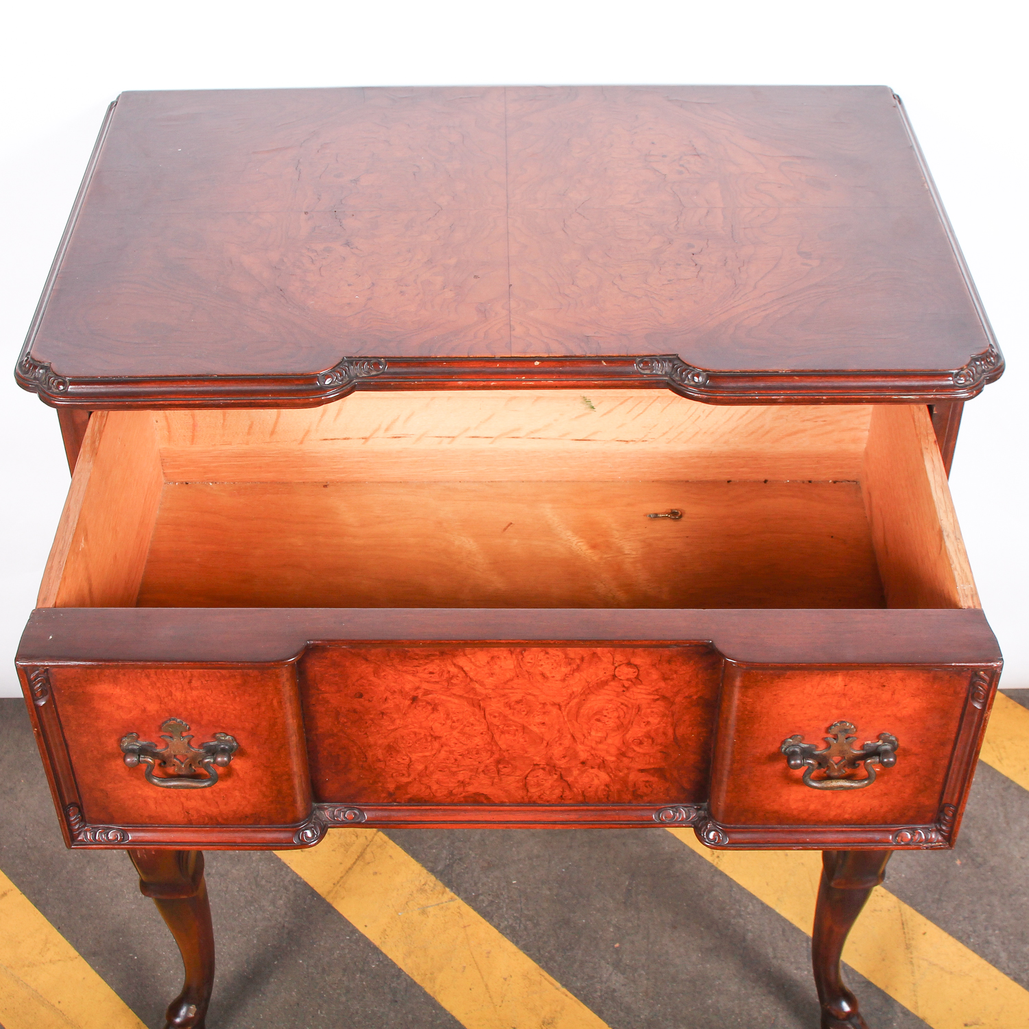 Vintage Queen Anne Style Side Table