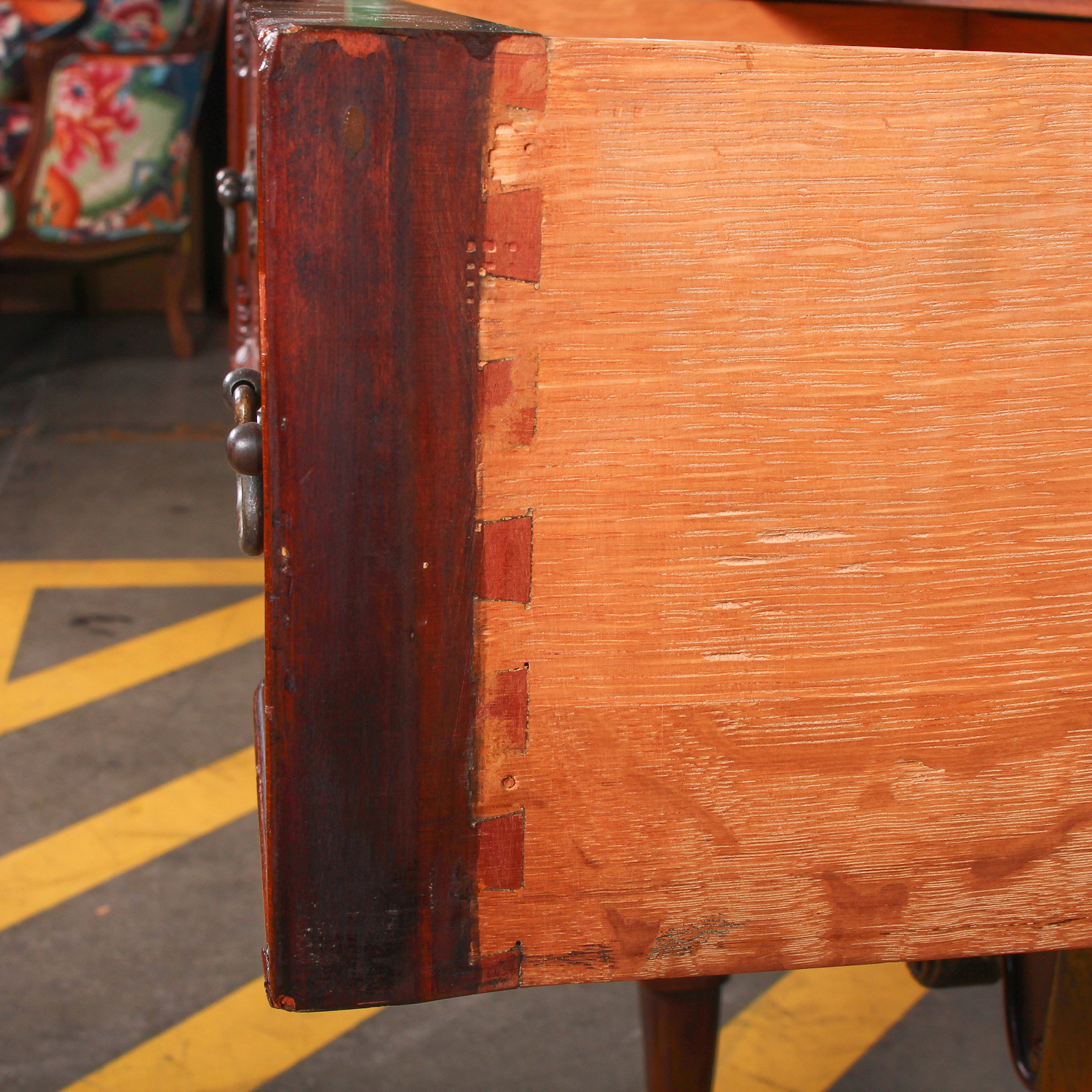 Vintage Queen Anne Style Side Table