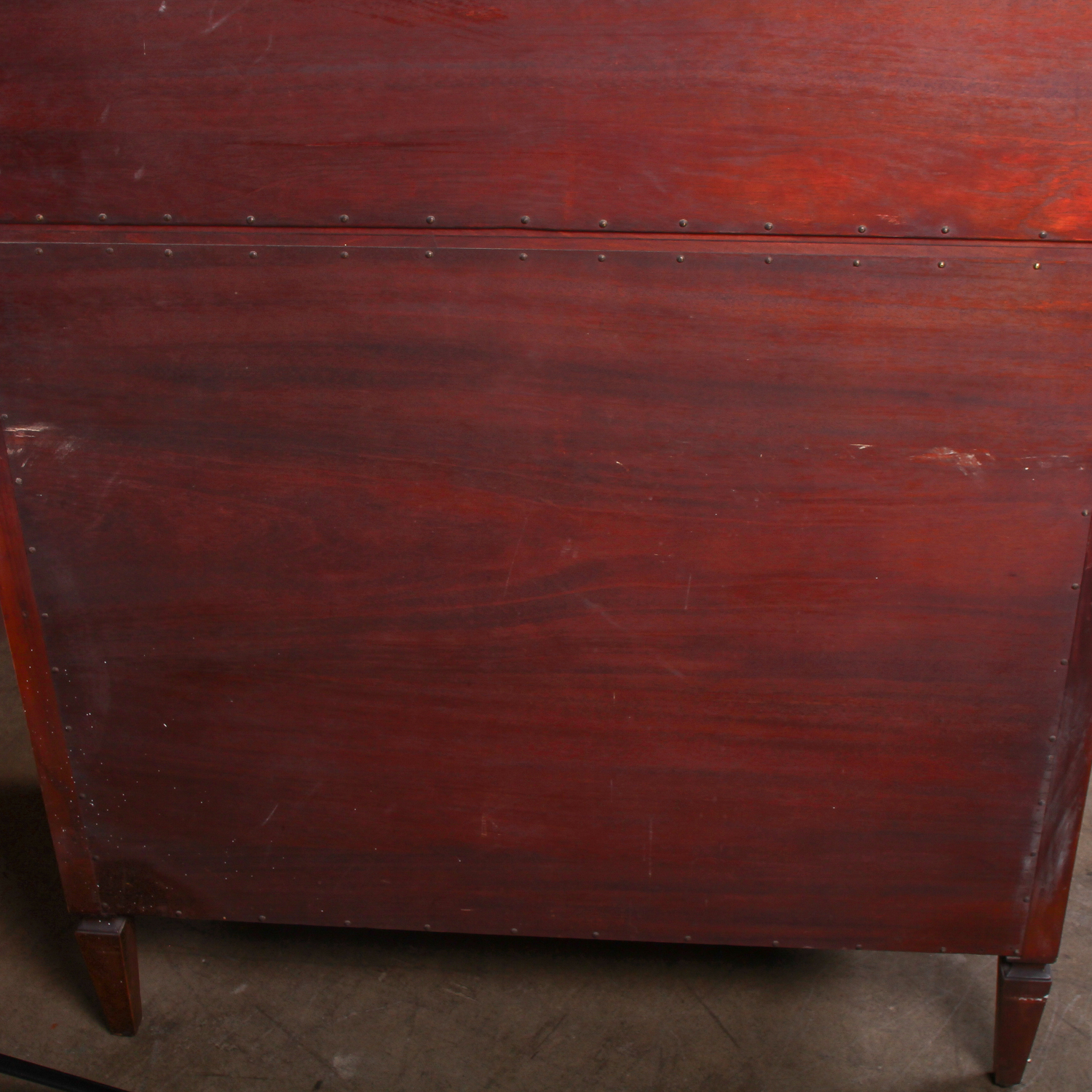Vintage Neoclassical Inspired Maple Armoire