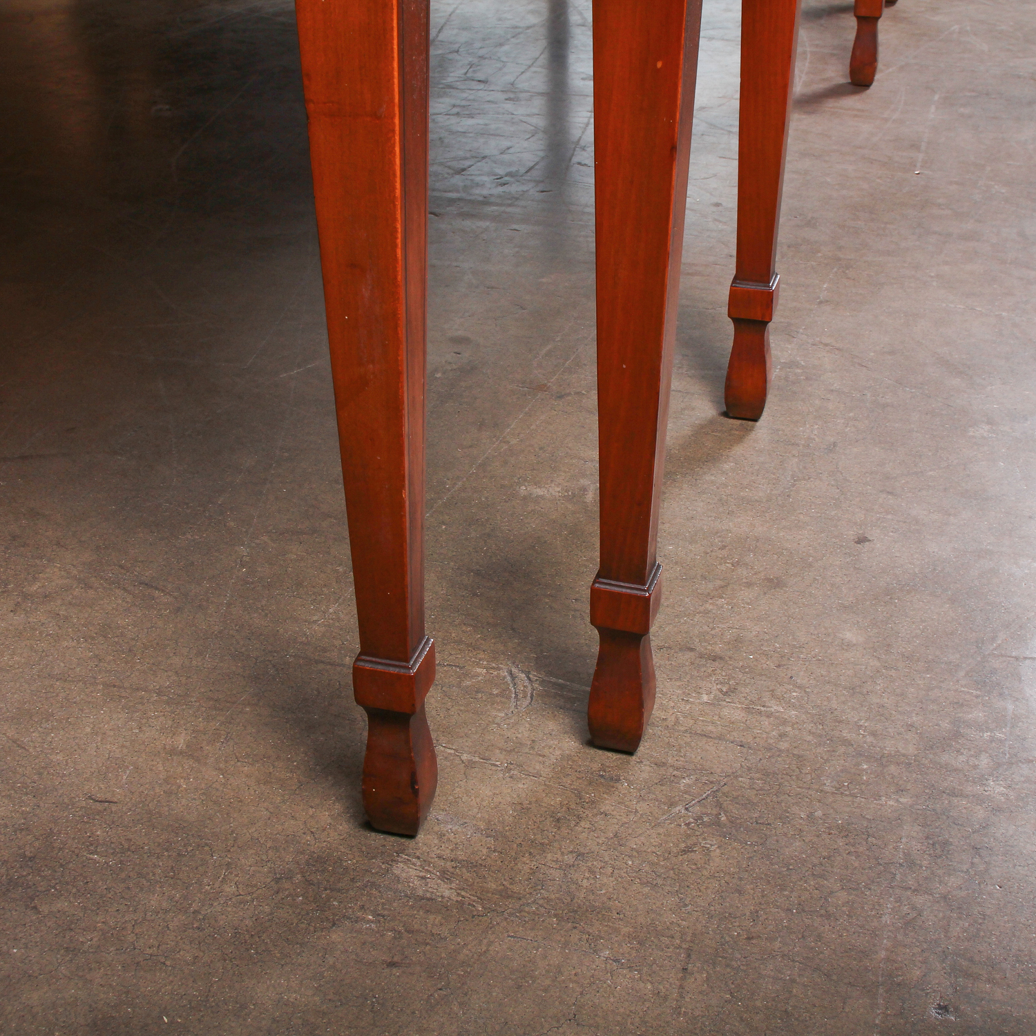 Vintage Neoclassical Inspired Maple Sideboard