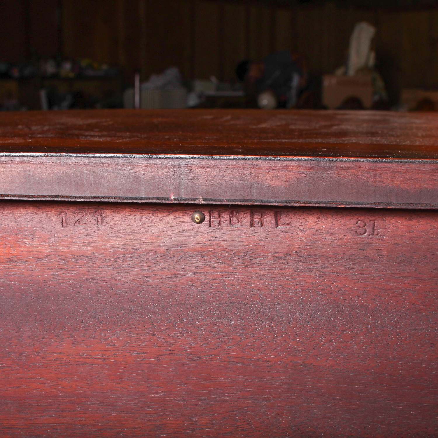 Vintage Neoclassical Inspired Maple Sideboard