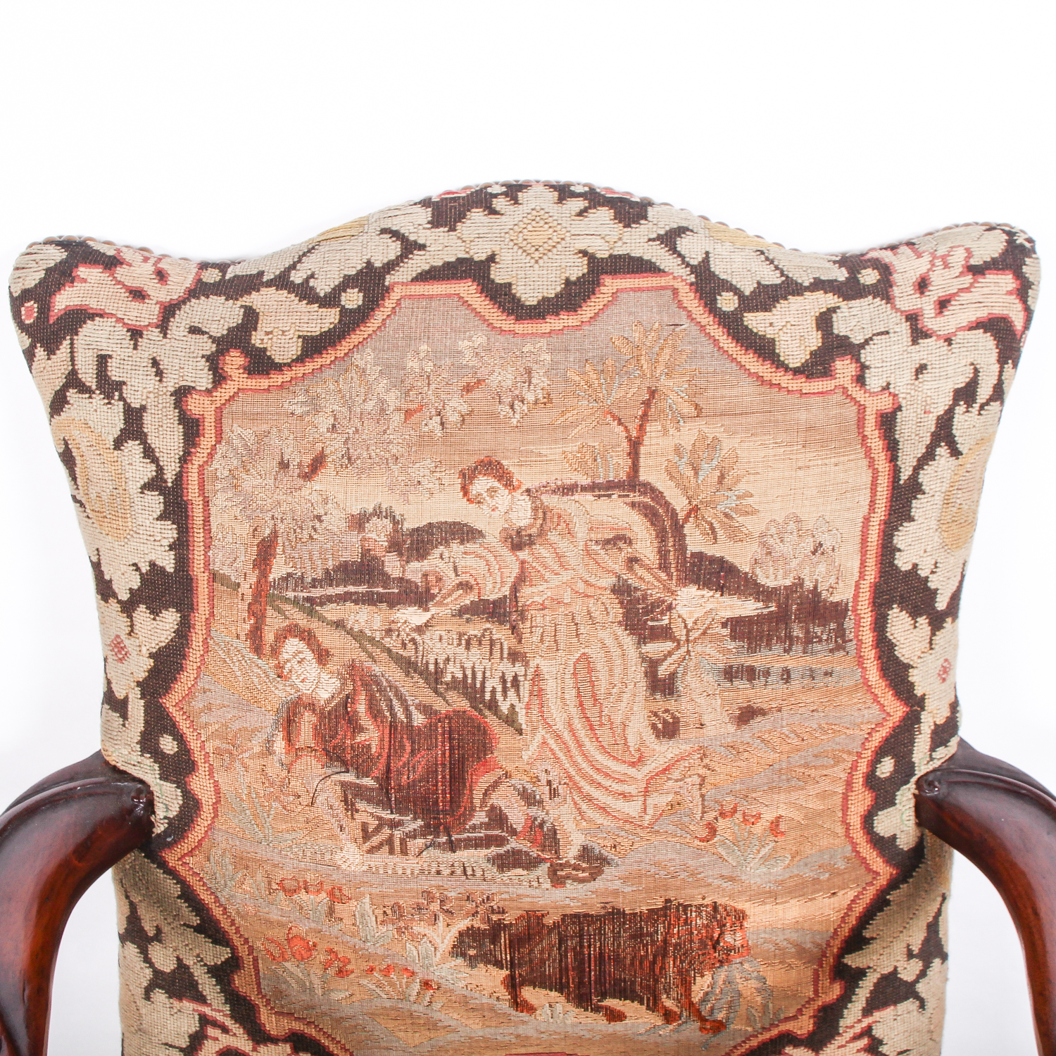 Queen Anne Style Fauteuil