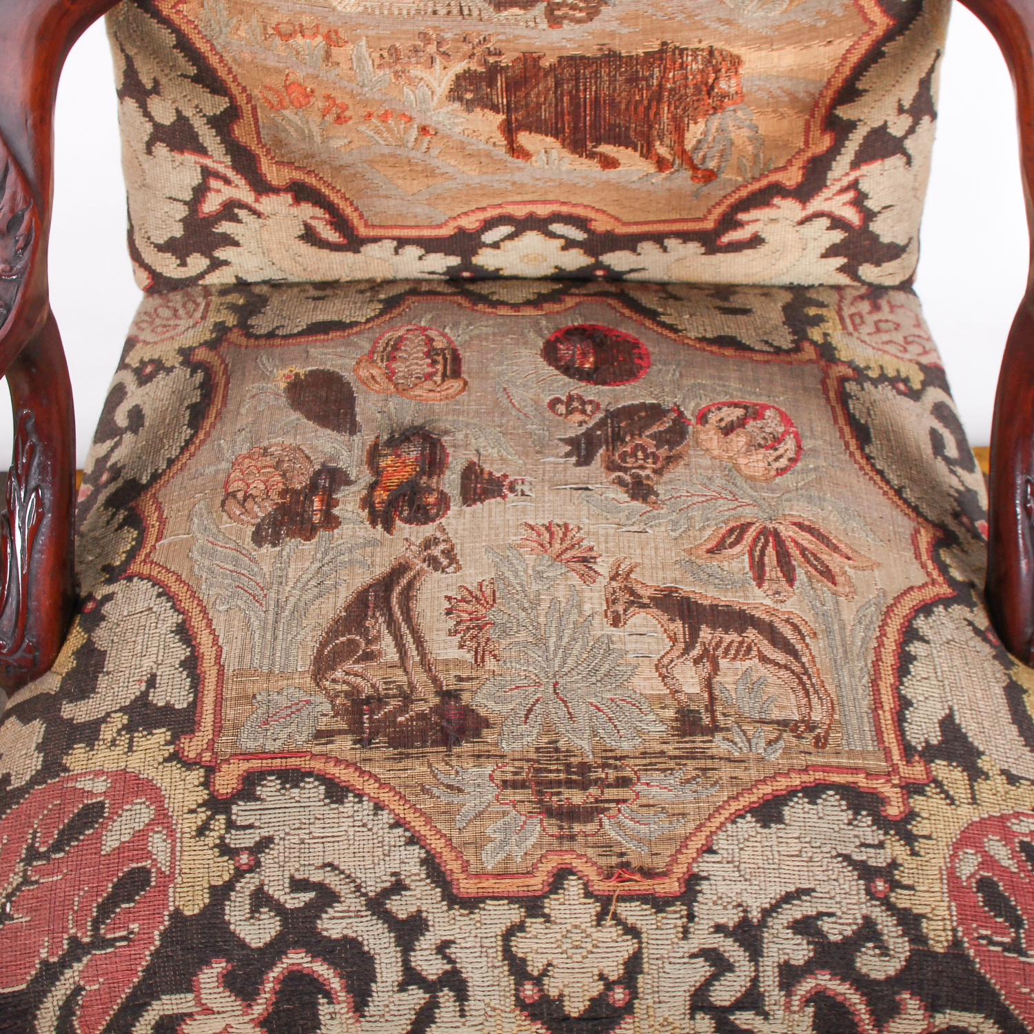 Queen Anne Style Fauteuil