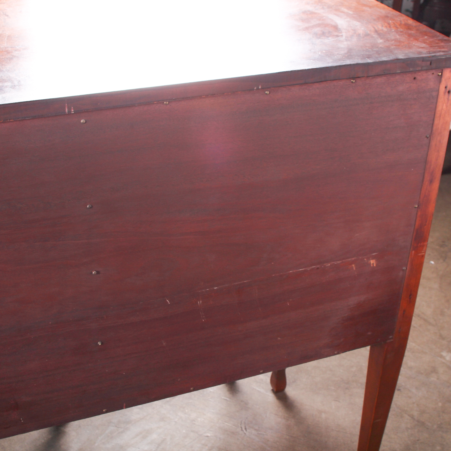 Vintage Neoclassical Inspired Maple Sideboard