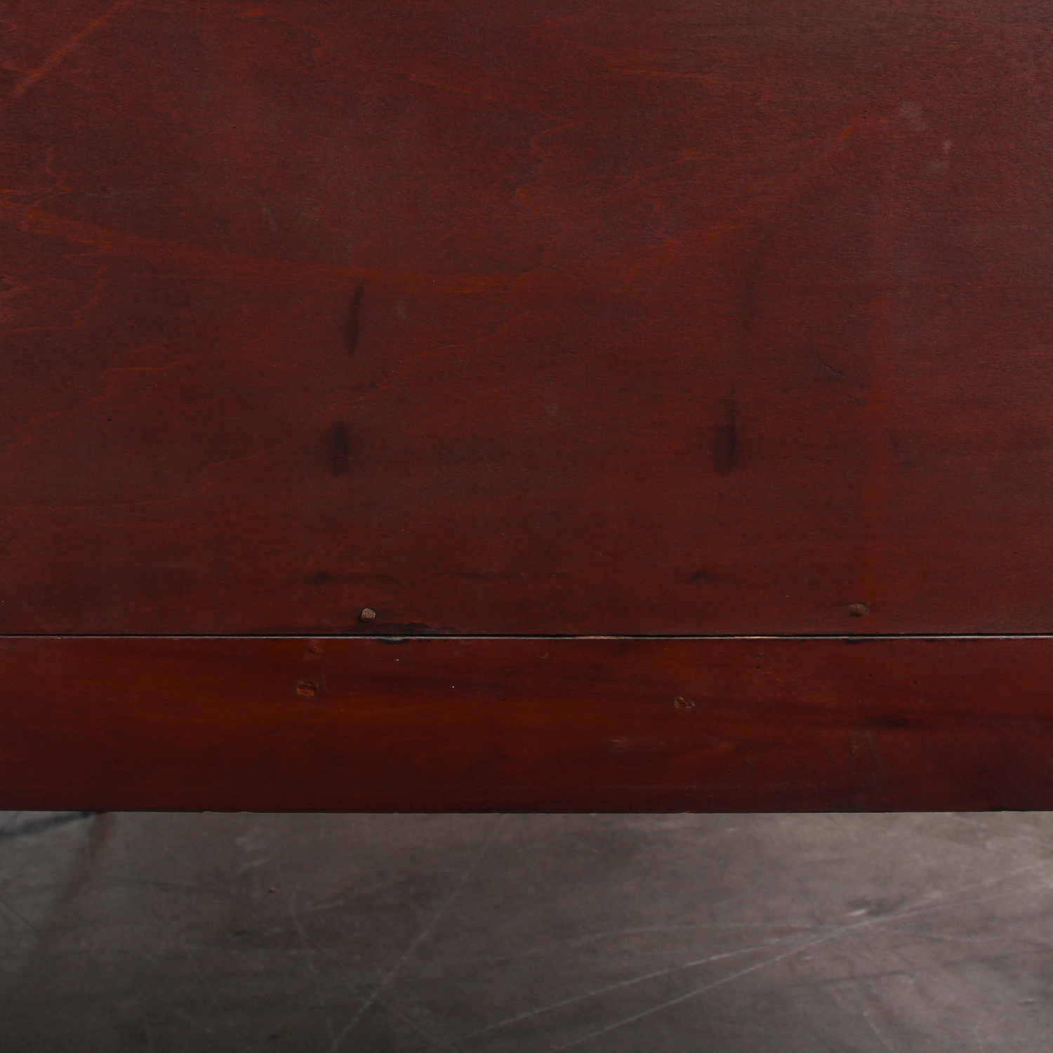 Vintage Queen Anne Style Mahogany Side Table by John Wanamaker