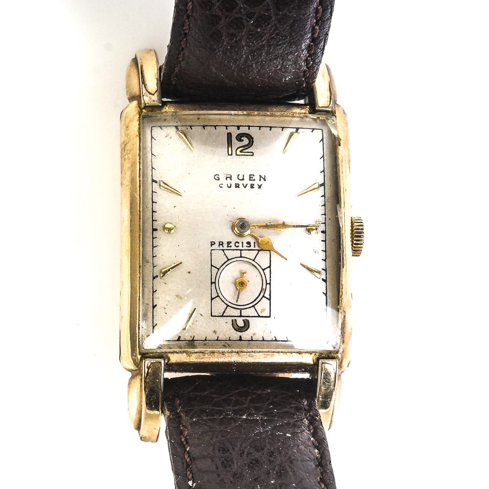 Vintage Gruen Curvex Gold Filled Watch