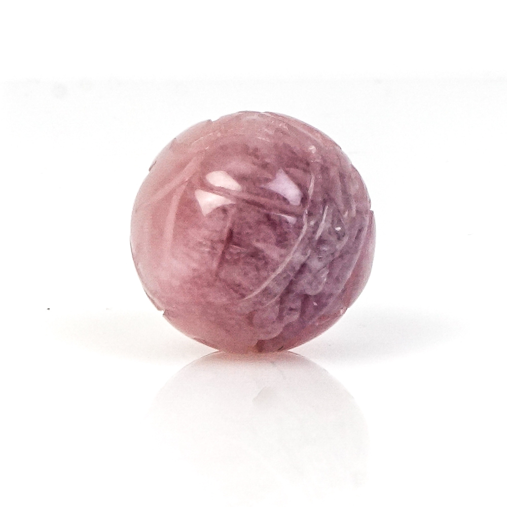 Collection of Loose Jadeite Jade and Rose Quartz Carved Beads