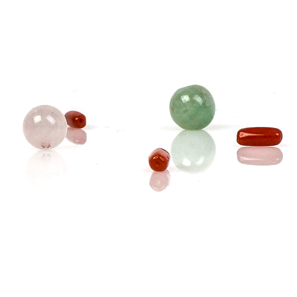 Generous Collection of Loose Natural Stone Beads