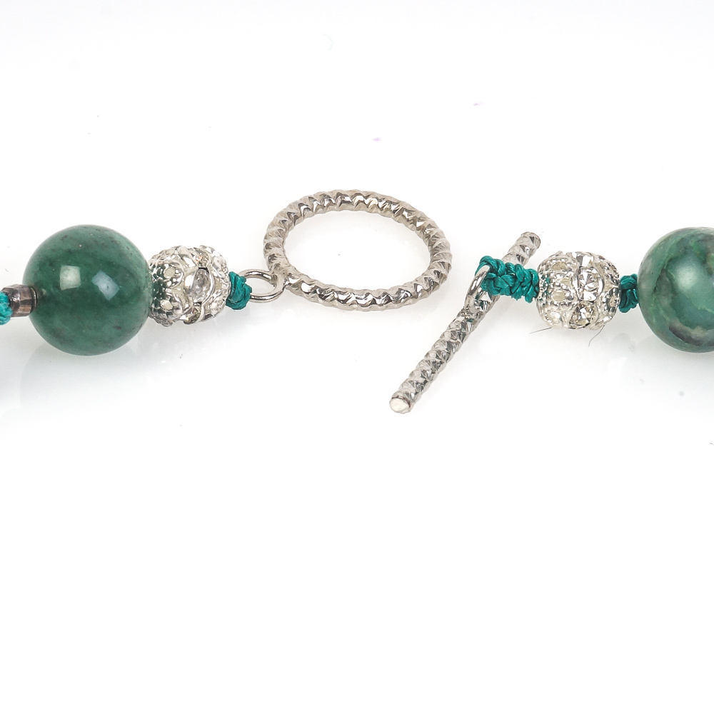 Multi-Stone Beaded Necklace