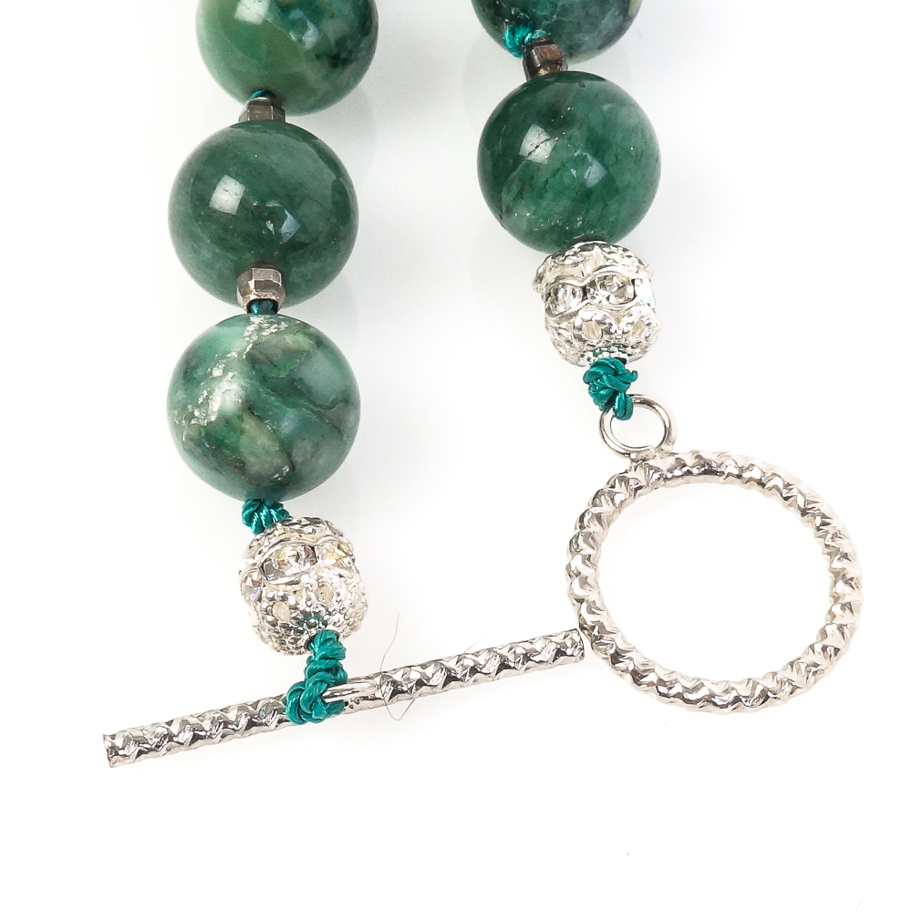 Multi-Stone Beaded Necklace