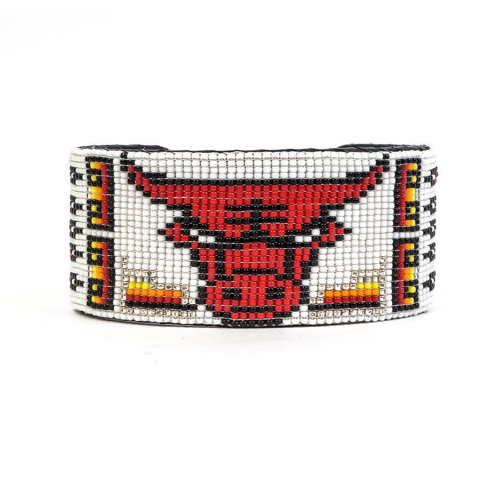 Southwest Inspired and The Chicago Bulls Beaded Cuff Bracelets