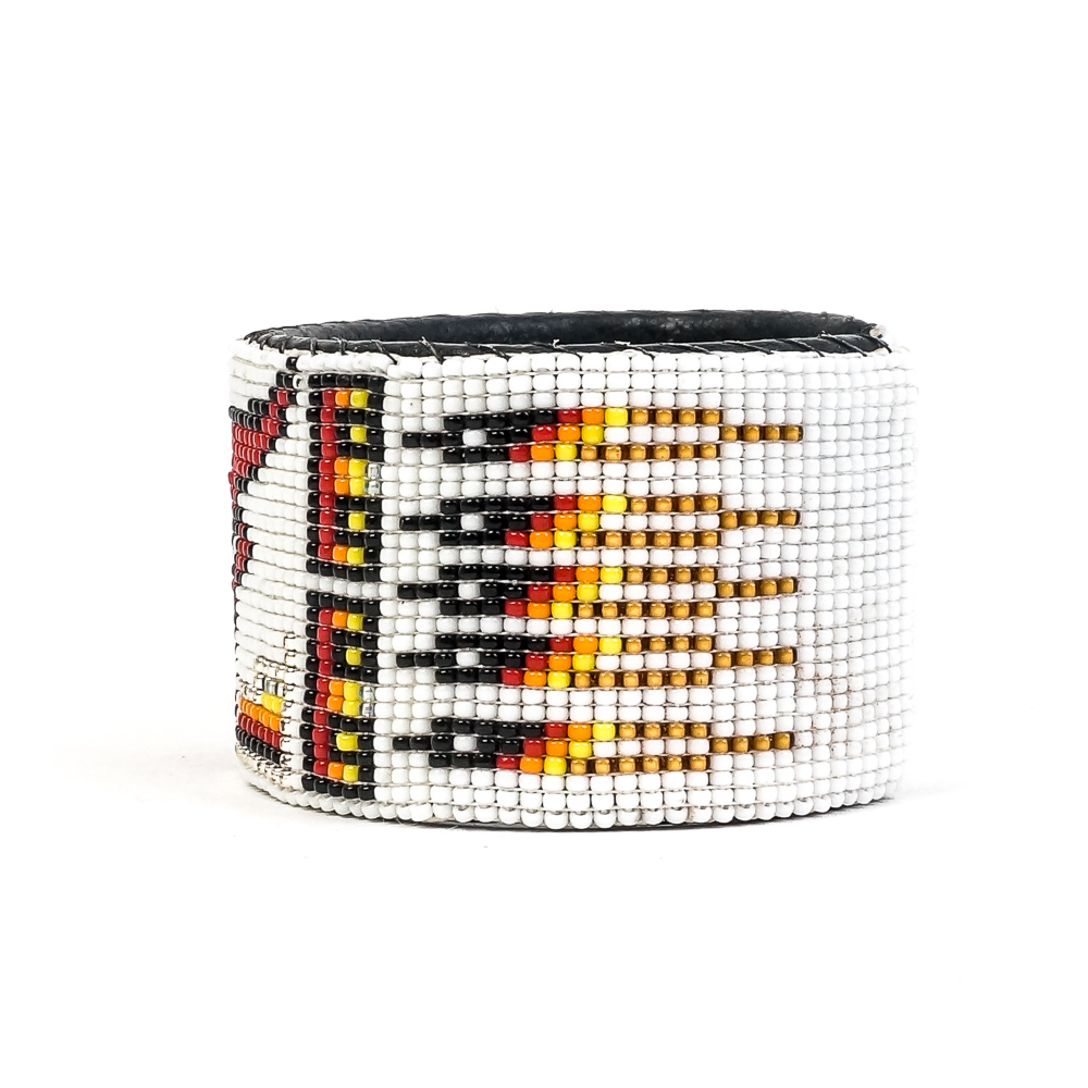 Southwest Inspired and The Chicago Bulls Beaded Cuff Bracelets