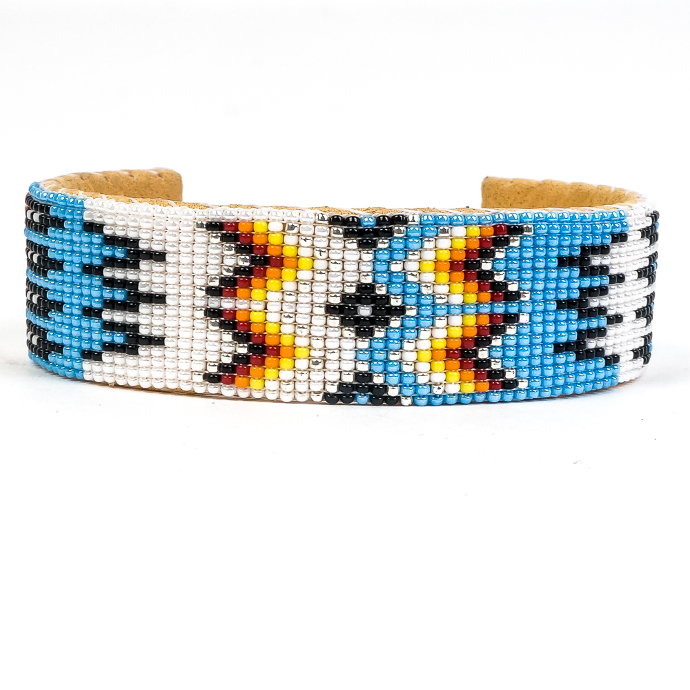 Southwest Inspired and The Chicago Bulls Beaded Cuff Bracelets