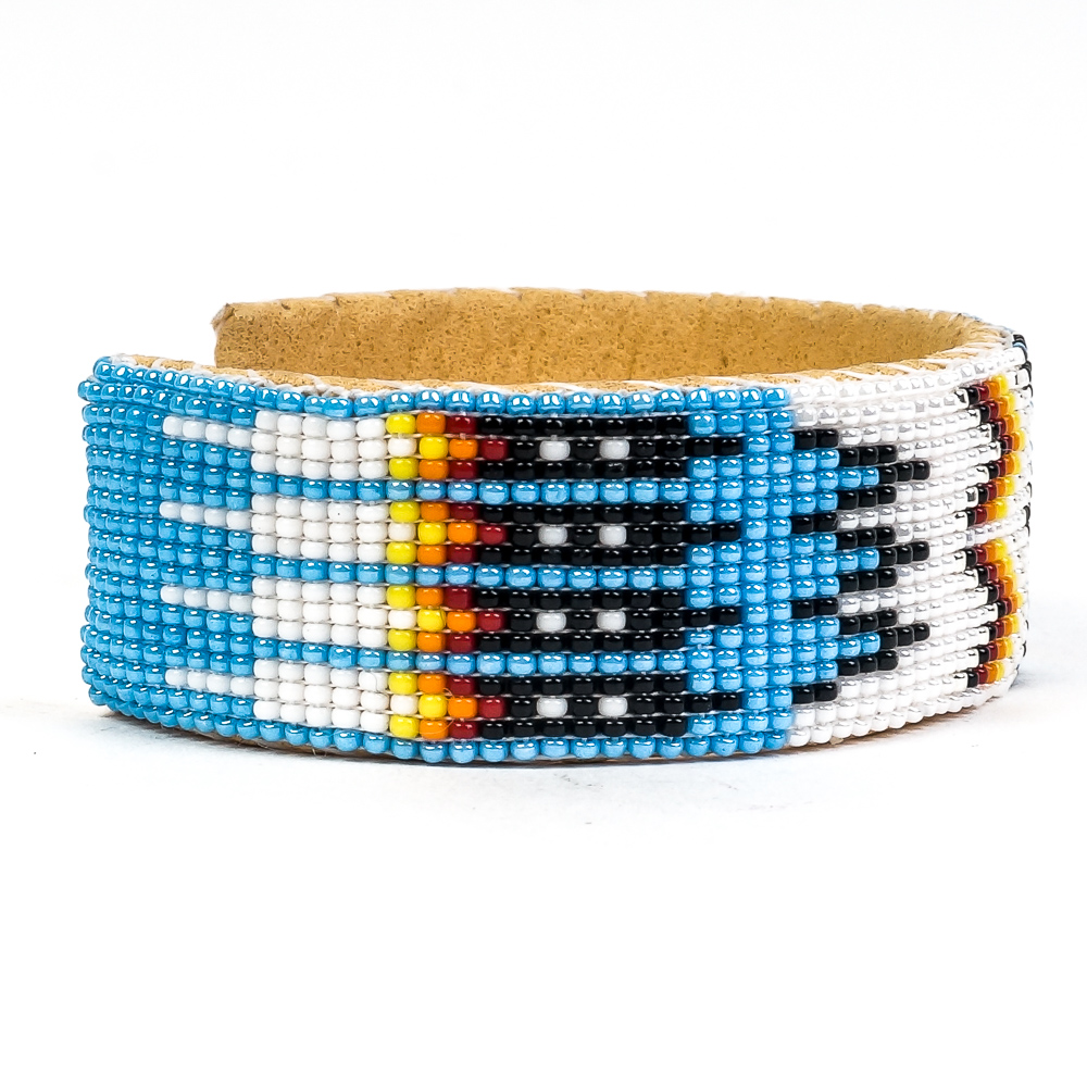 Southwest Inspired and The Chicago Bulls Beaded Cuff Bracelets
