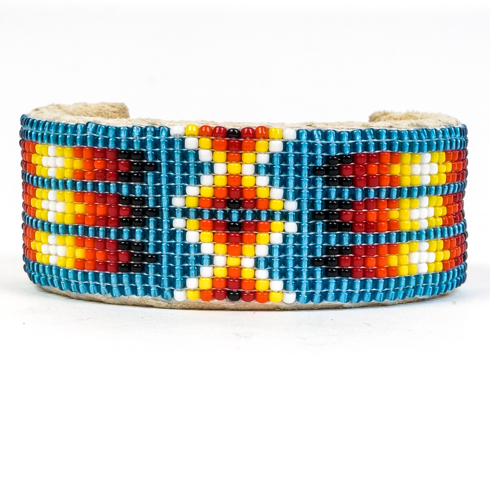 Southwest Inspired and The Chicago Bulls Beaded Cuff Bracelets