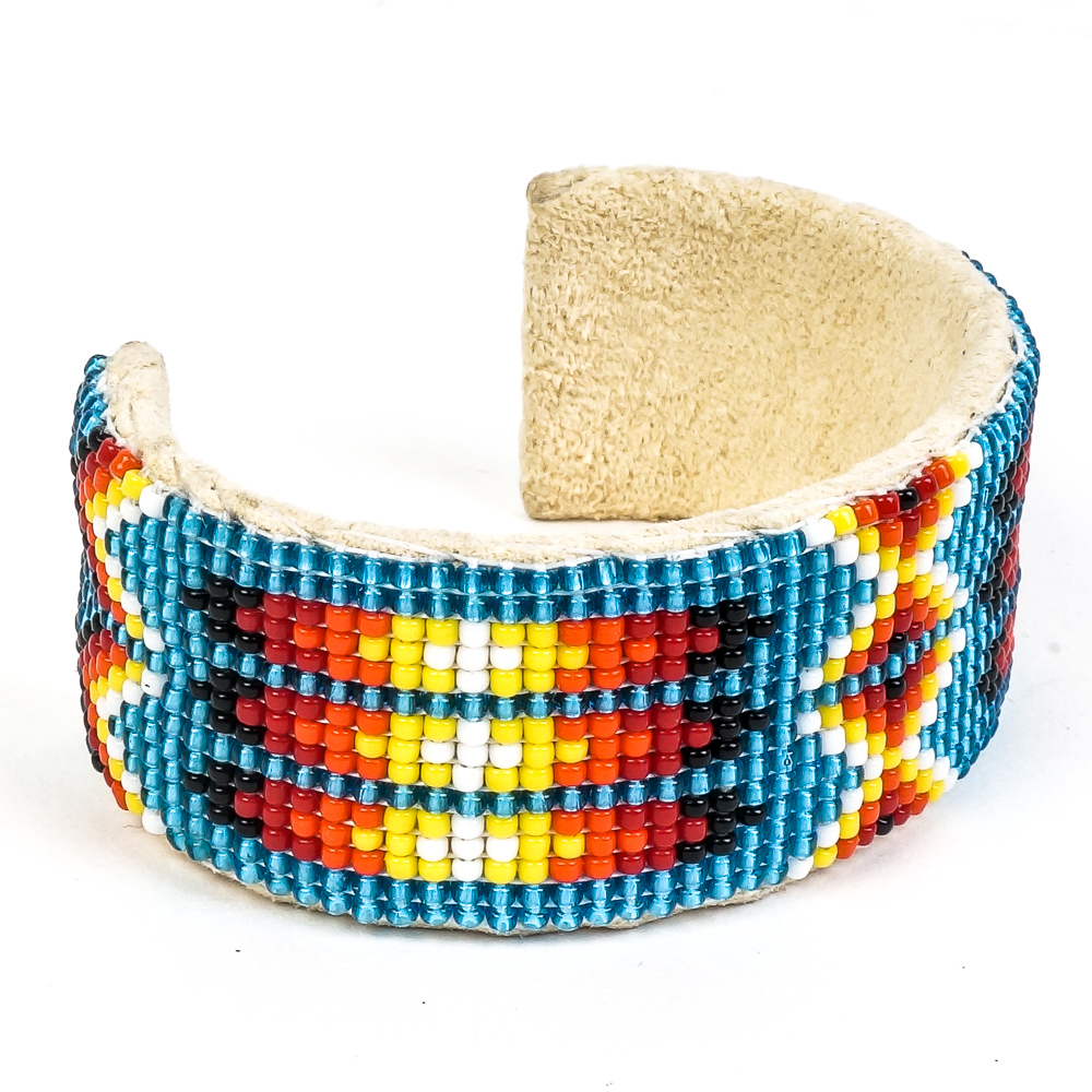 Southwest Inspired and The Chicago Bulls Beaded Cuff Bracelets