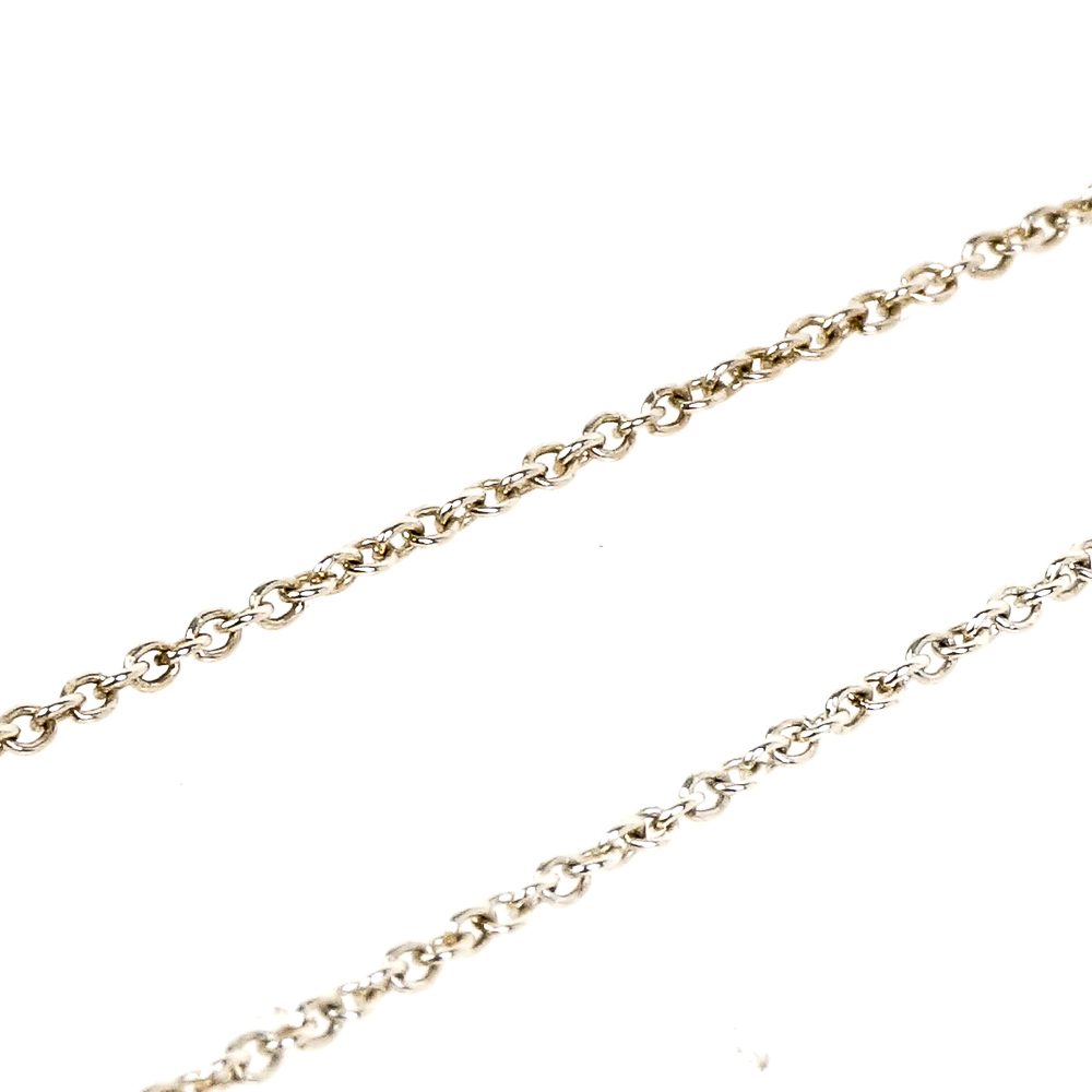 Tiffany & Co. Return to Tiffany Double Heart Tag Pendant Necklace