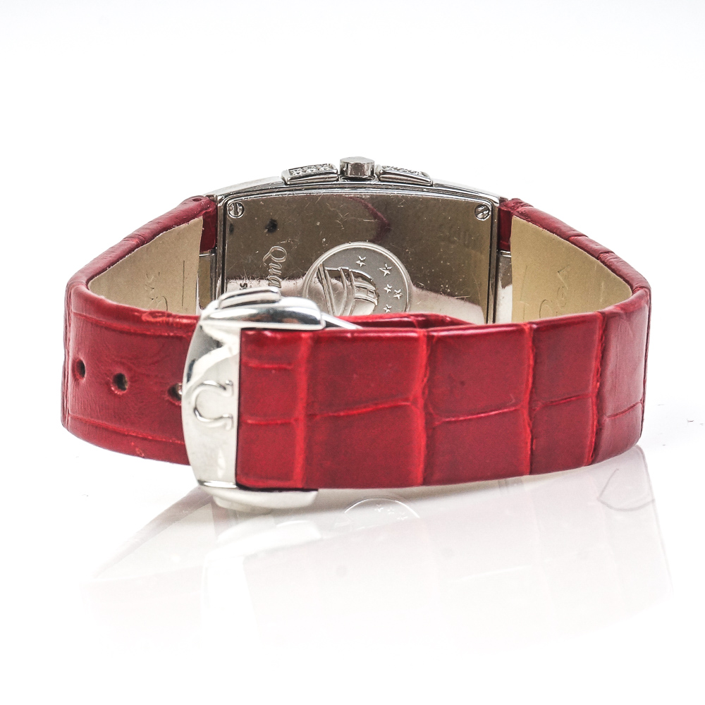 Omega Constellation Quadrella Stainless Steel and Diamond Watch