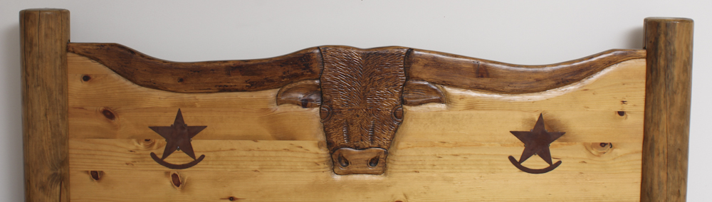 Longhorn Queen Sized Bed
