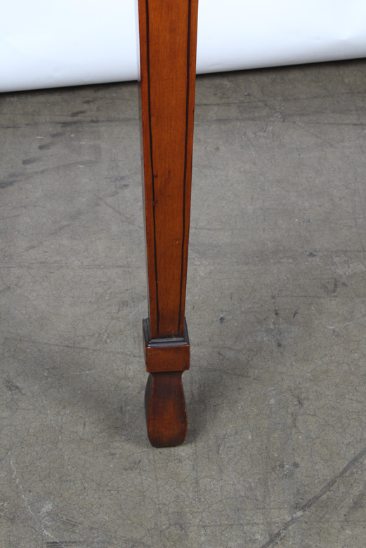 Vintage Neoclassical Inspired Maple Game Table