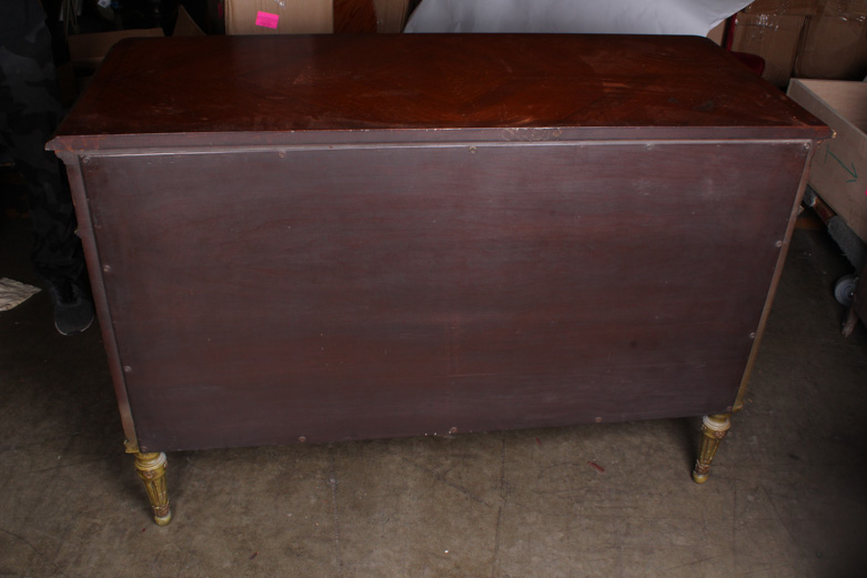 Vintage Chesterfield Furniture Co. Dresser with Parkay Wood Detailing