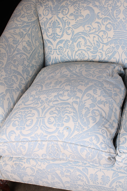 Chippendale Style Camel Back Sofa