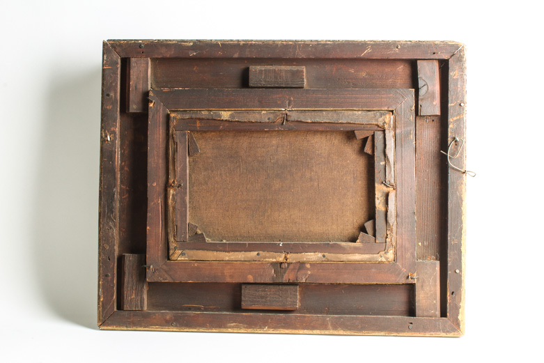 W. Wilson Antique Late 19th-Century Oil Painting on Canvas