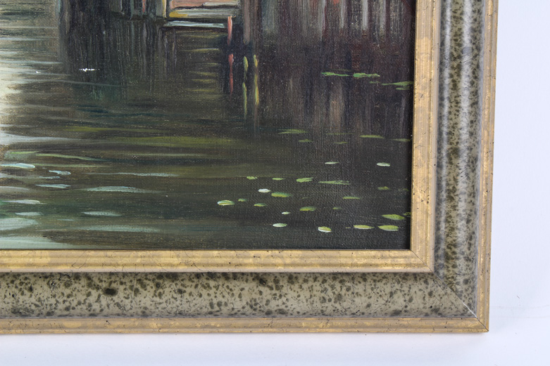 Vintage Oil Painting on Canvas