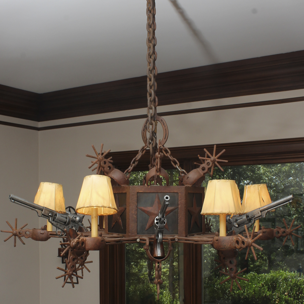 Six Gun Chandelier