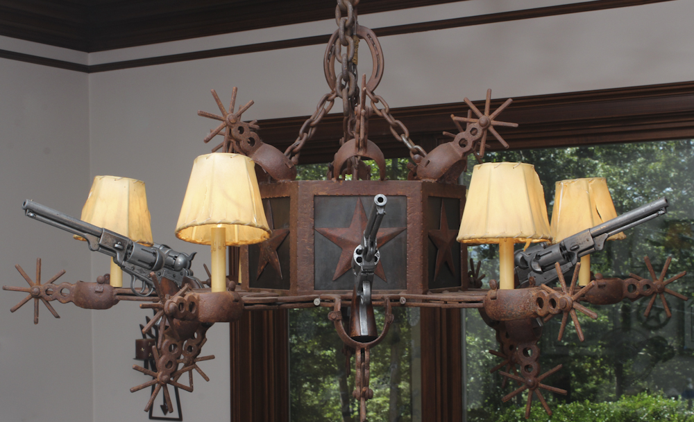 Six Gun Chandelier