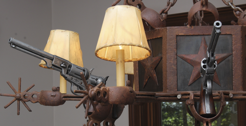 Six Gun Chandelier