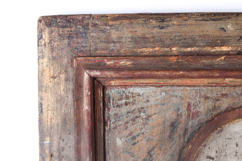 Antique Hand Painted Cabinet Door featuring an Angelic Woman