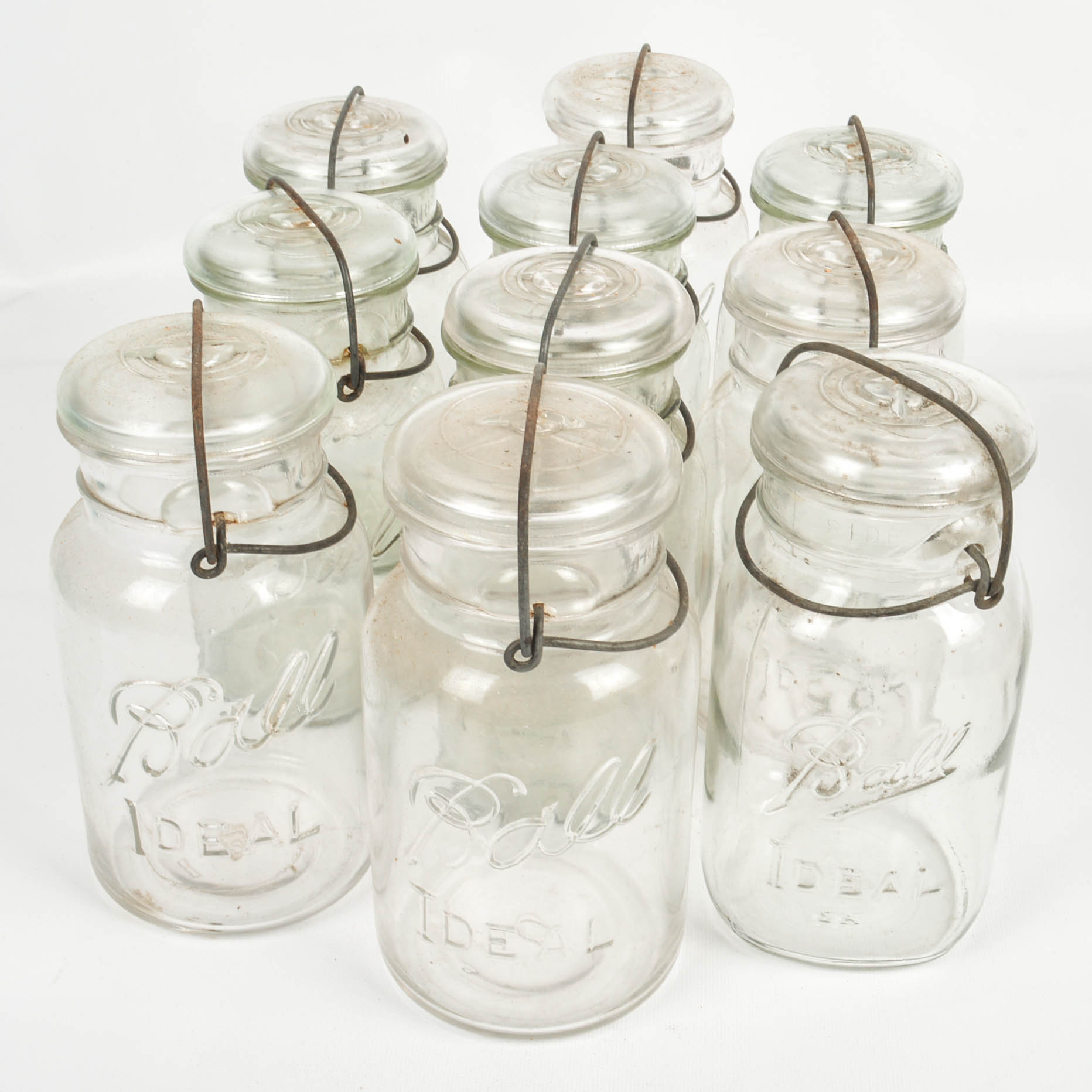 Vintage Assortment of Canning Jars
