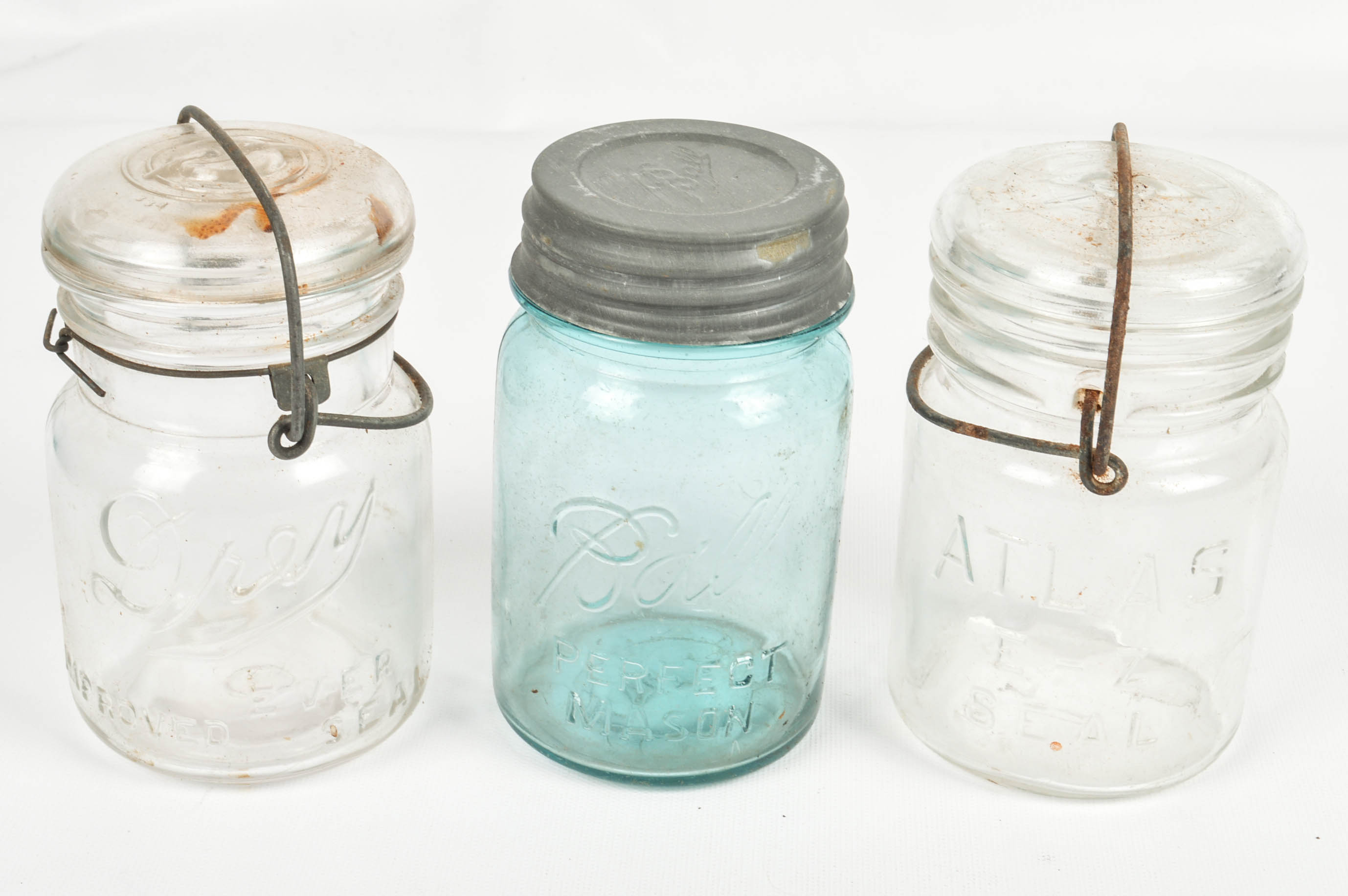 Vintage Assortment of Canning Jars