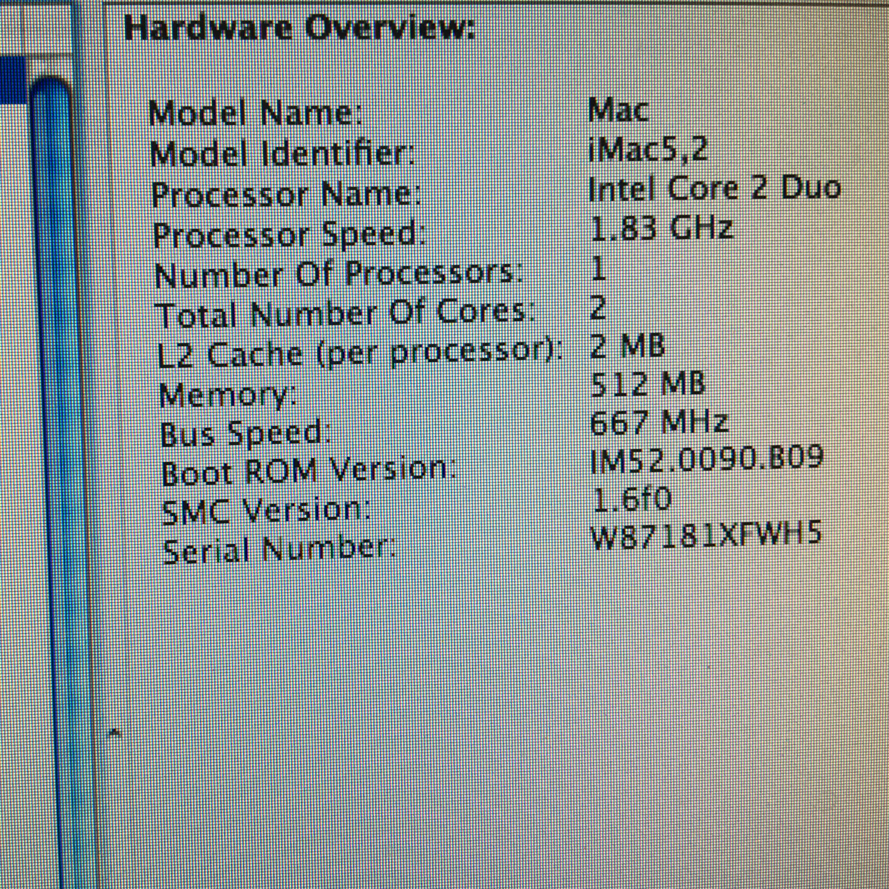 iMac 17" Computer, Keyboard and Mouse
