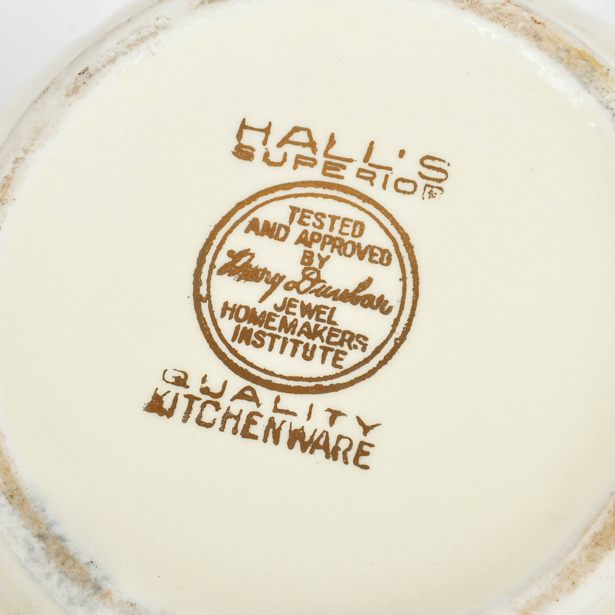 Hall's "Autumn Leaf" Rayed Pitcher and Libbey Glasses