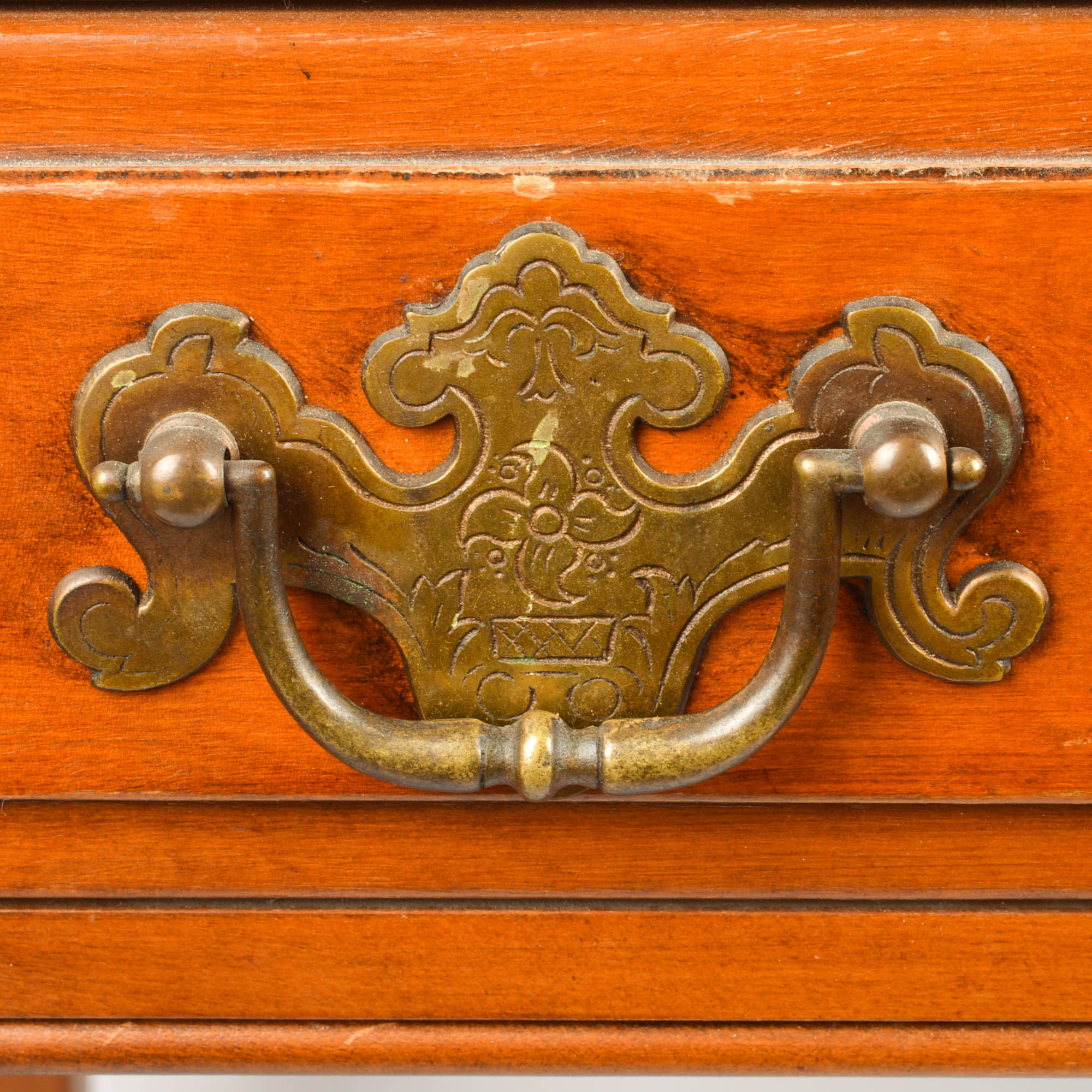 Maple Desk With Wall Shelf Unit