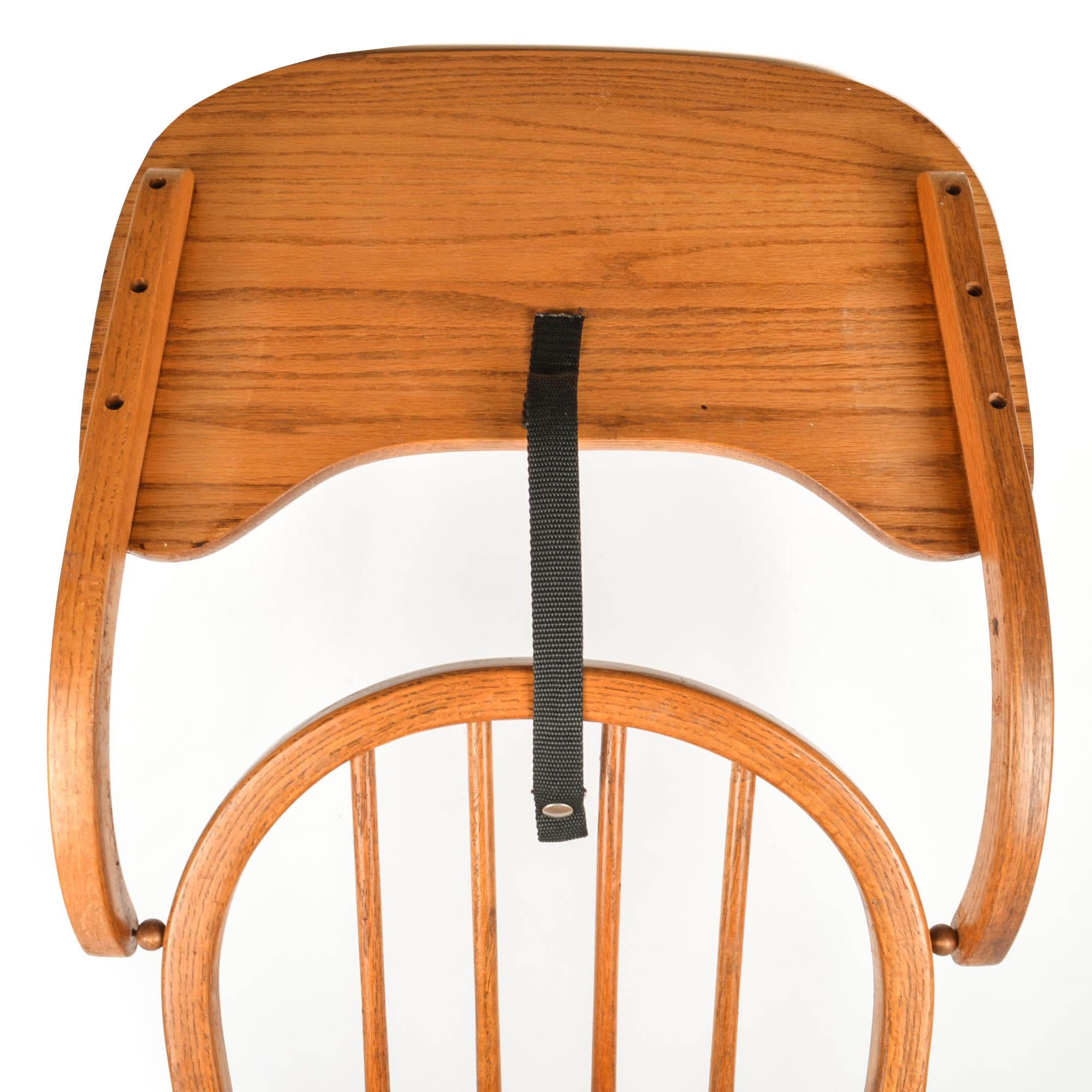 Oak High Chair
